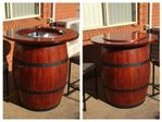 Wine Barrel Table
