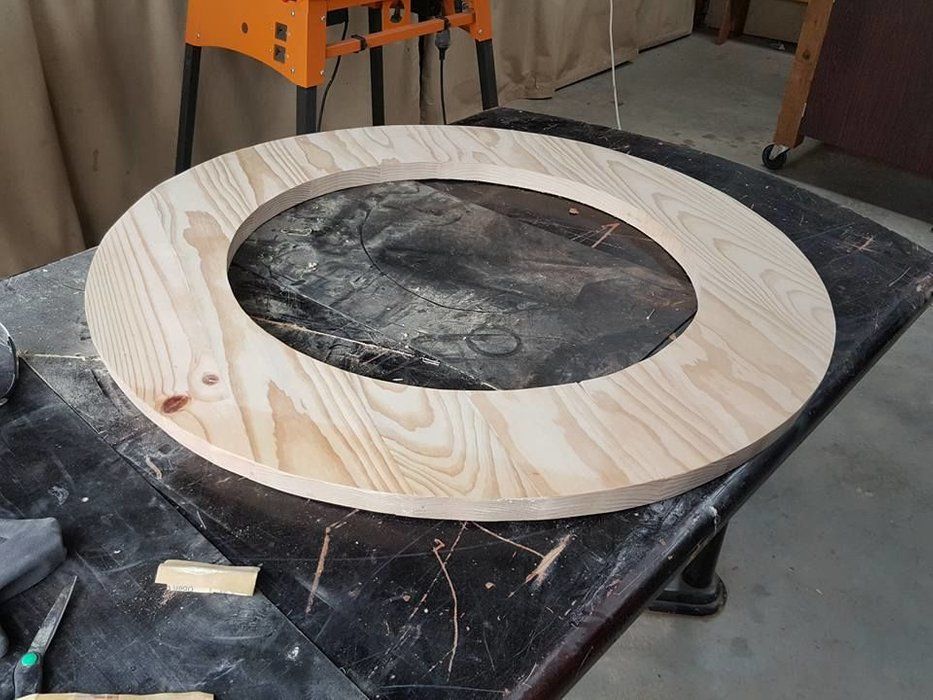 How to make a Wine Barrel Table Bunnings community
