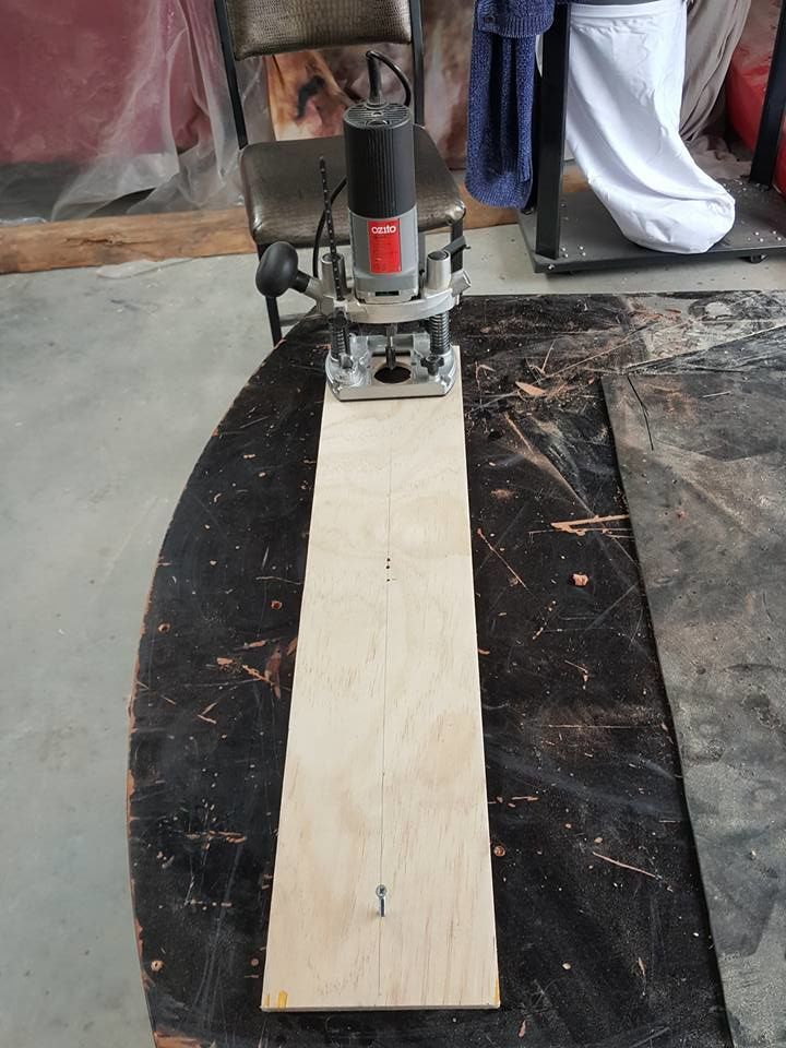 Circle router jig