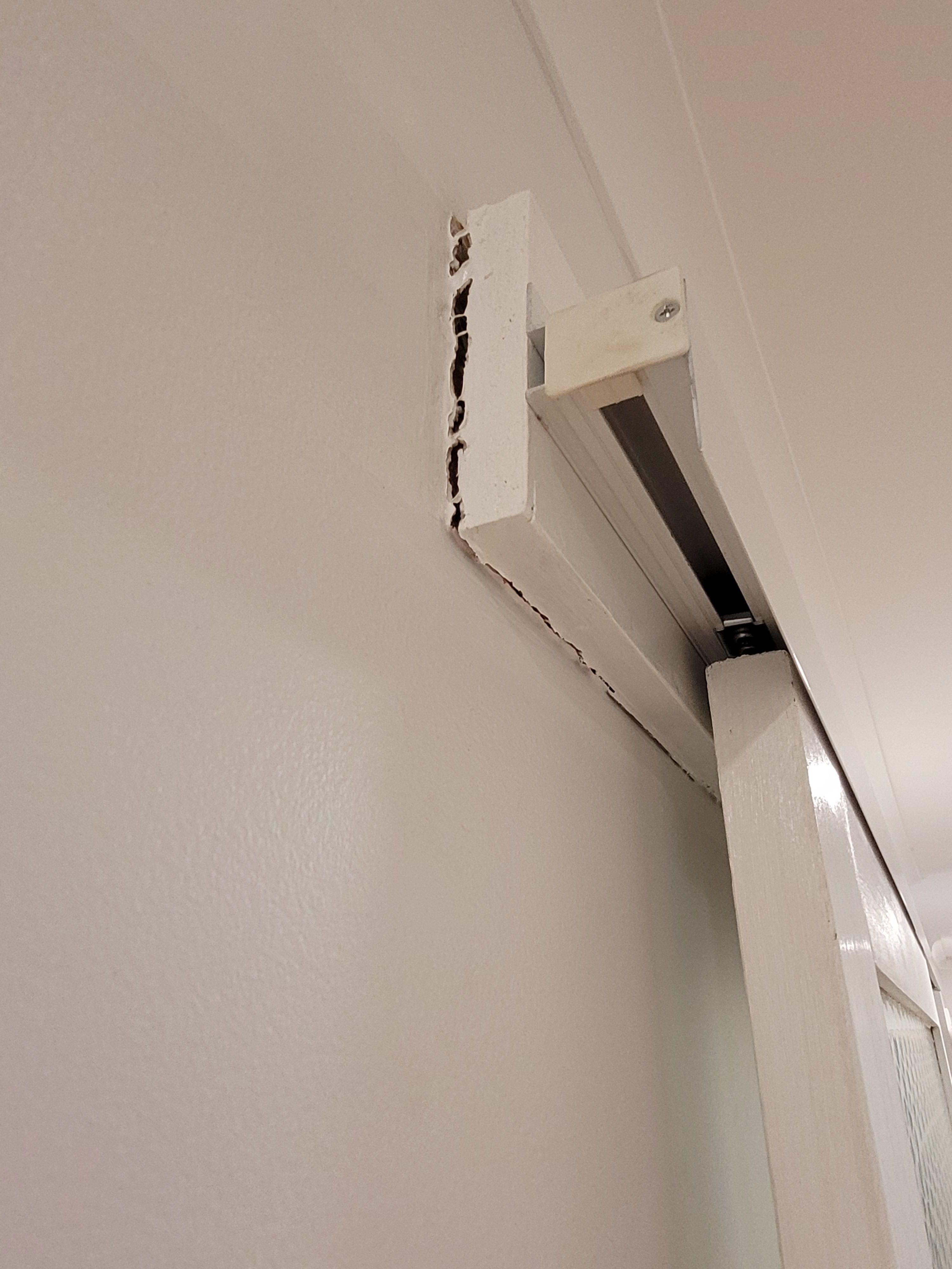 Door frame coming out due to heavy door Bunnings community