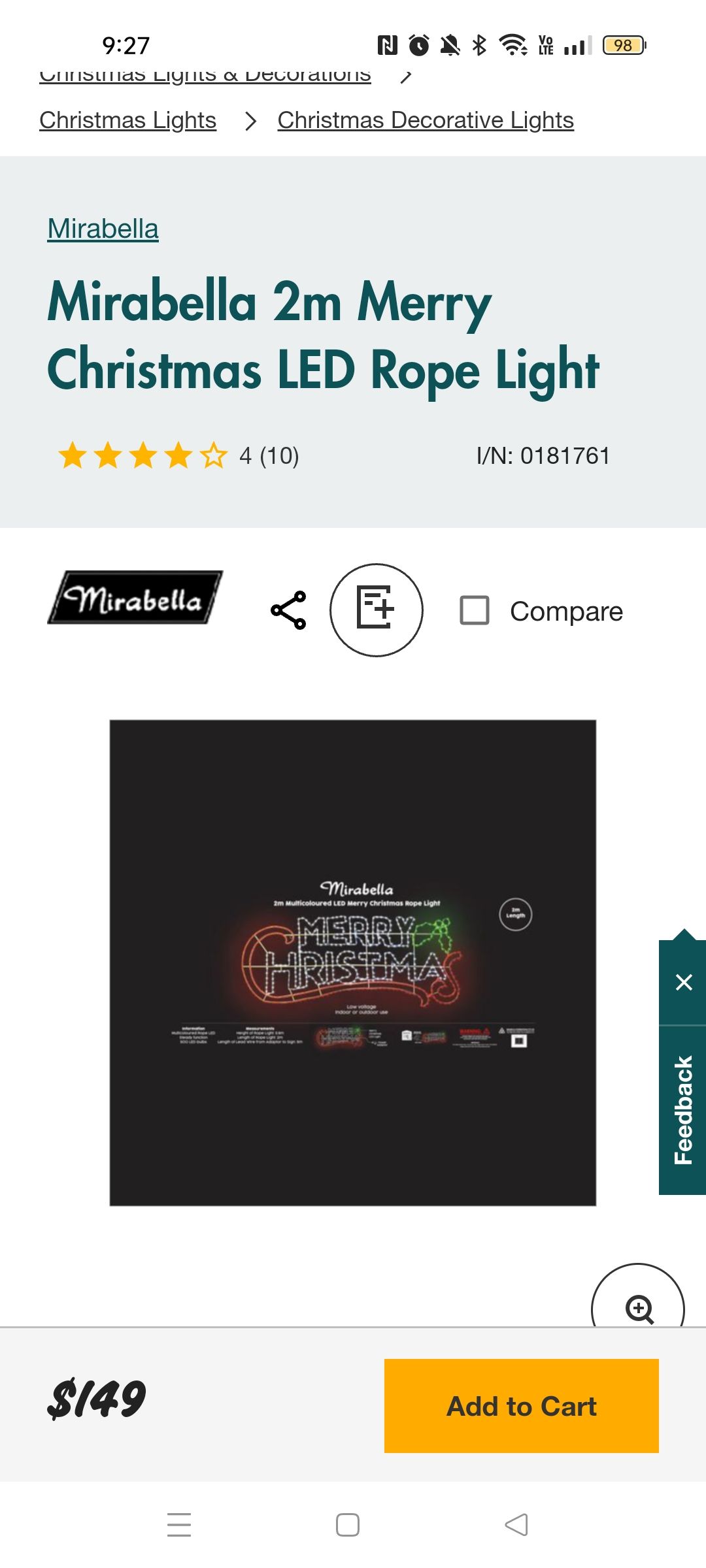 How to attach rope light to roof sheets? Bunnings community