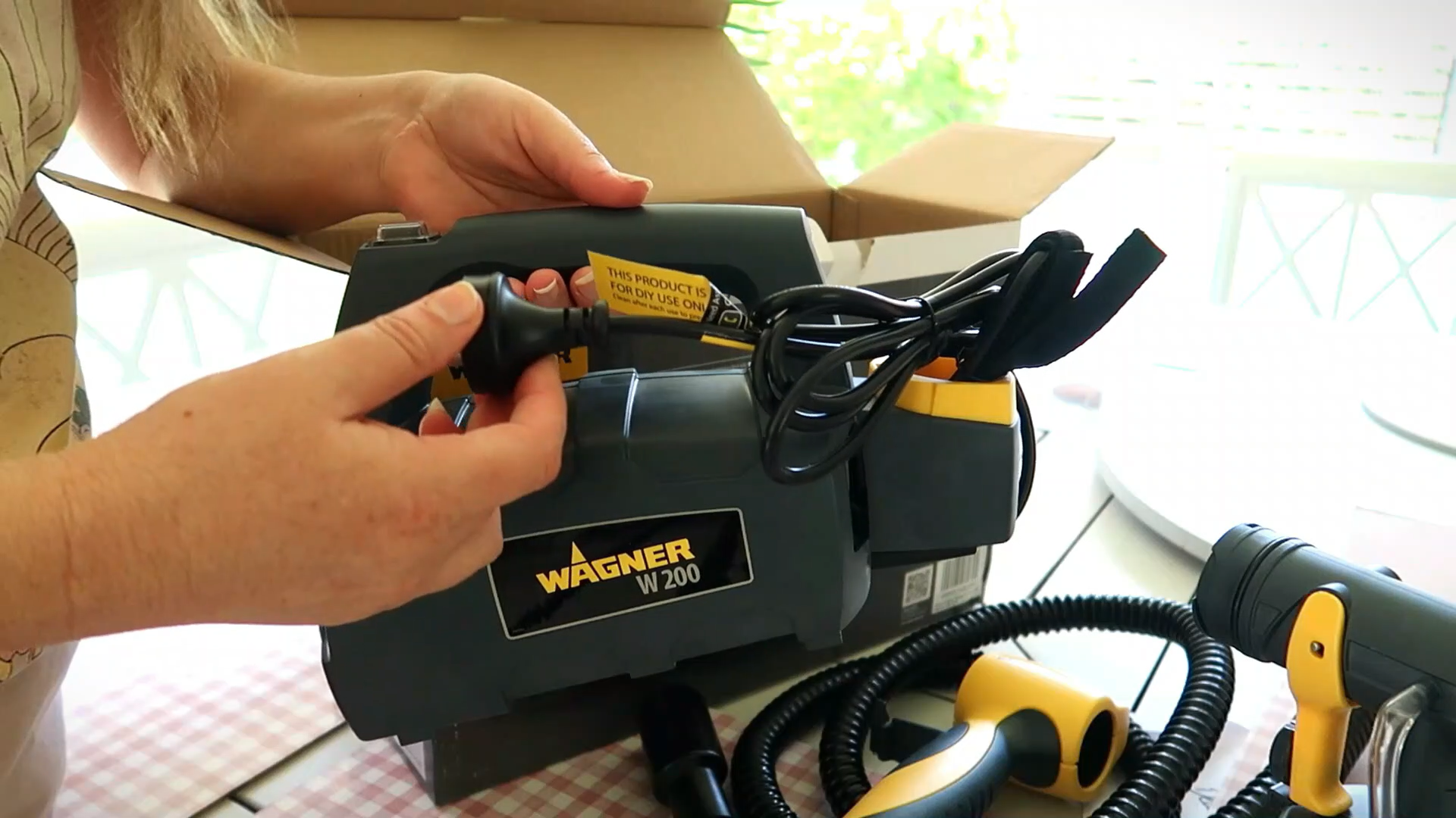 Wagner W200 electric paint sprayer revie... Bunnings community