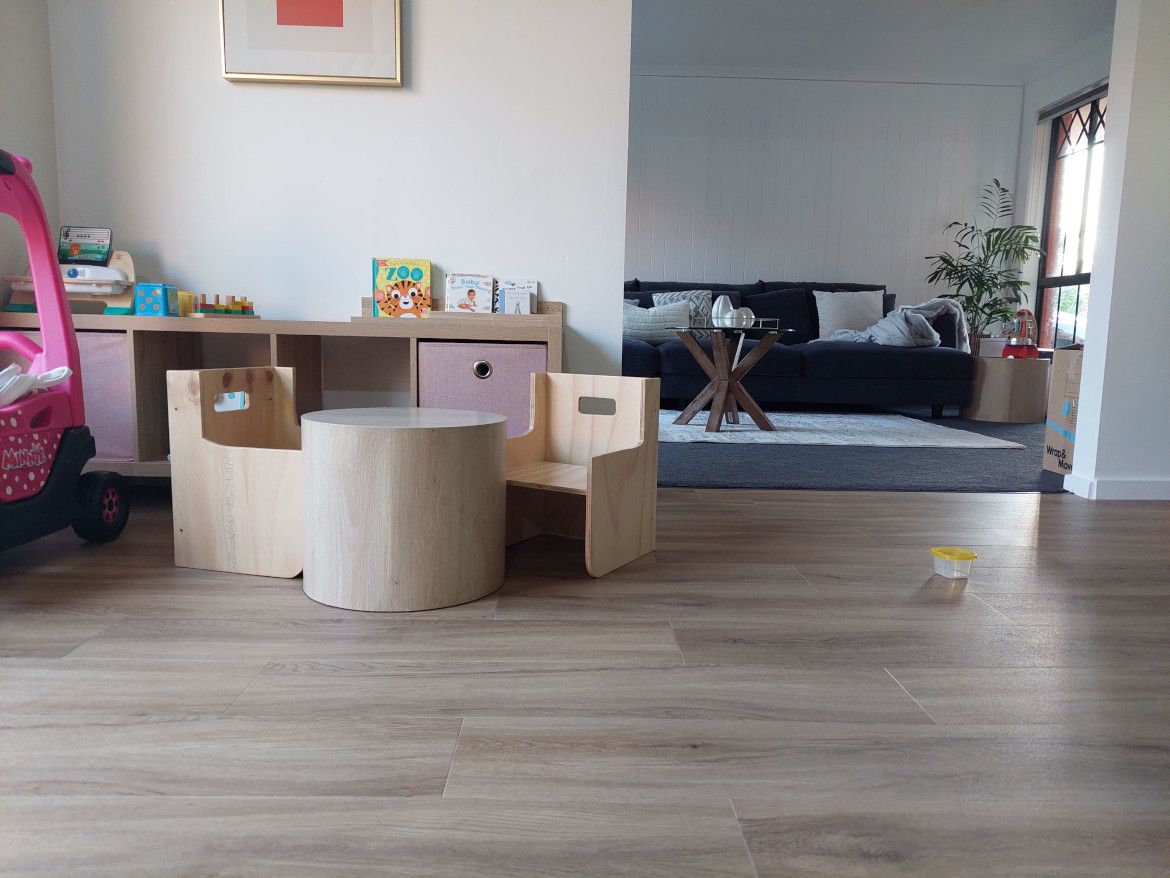 D.I.Y. flooring using adhesive vinyl ove... Bunnings community