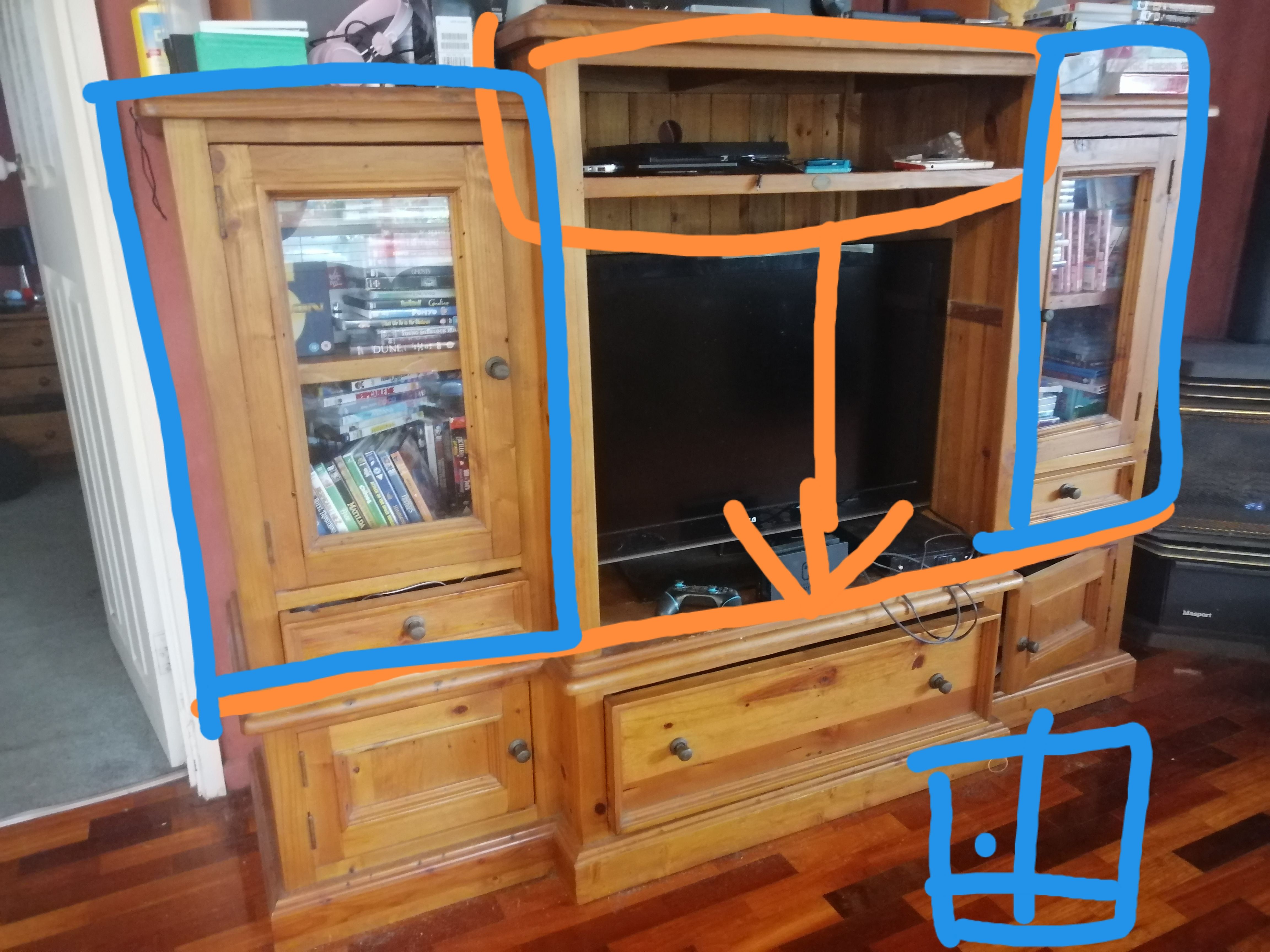 How to upcycle timber entertainment unit... Bunnings community