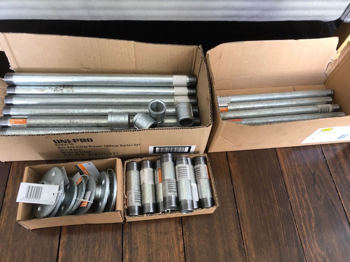 20mm Galvanised pipe