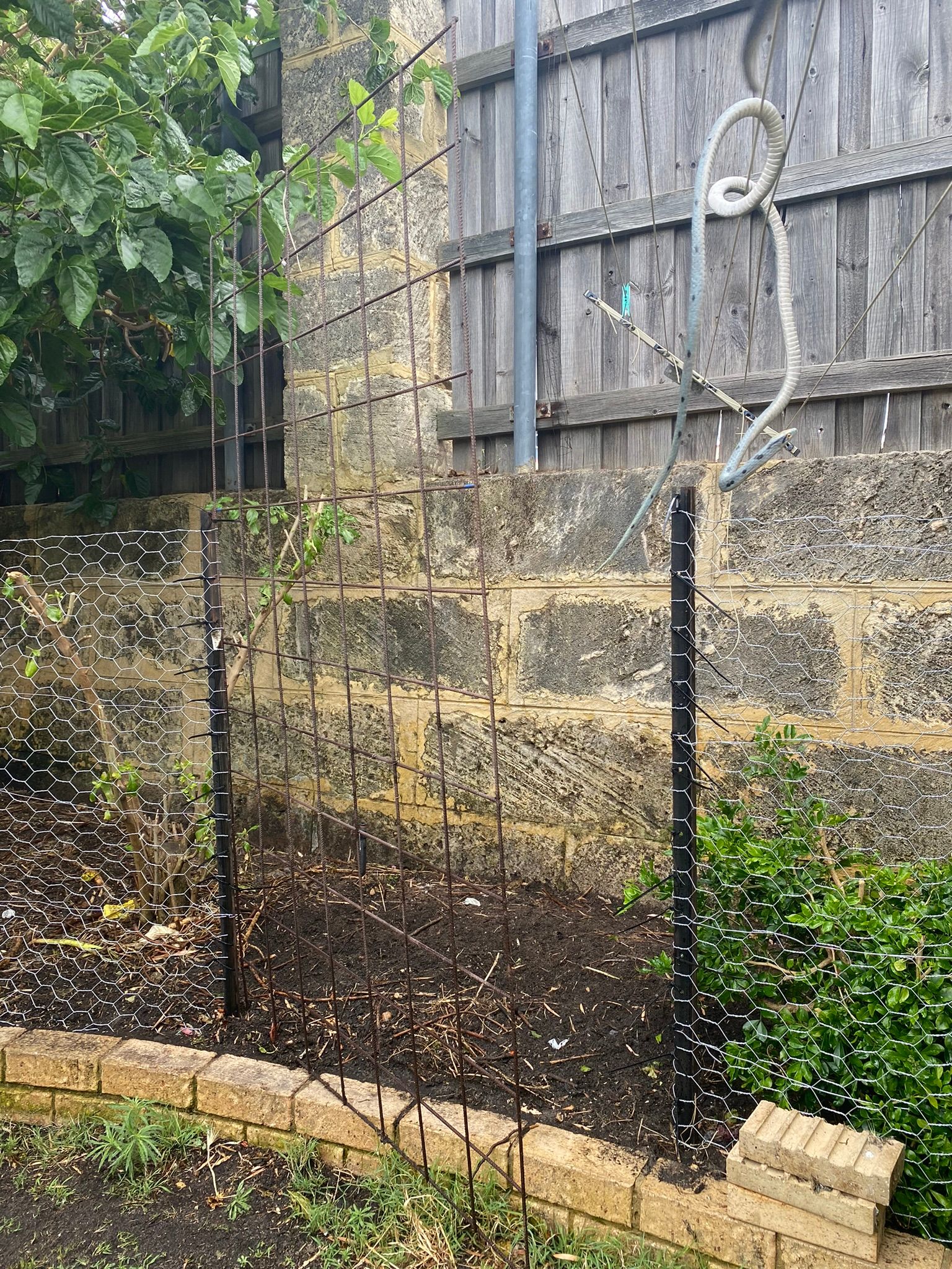 How to replace a chicken run fence Bunnings community