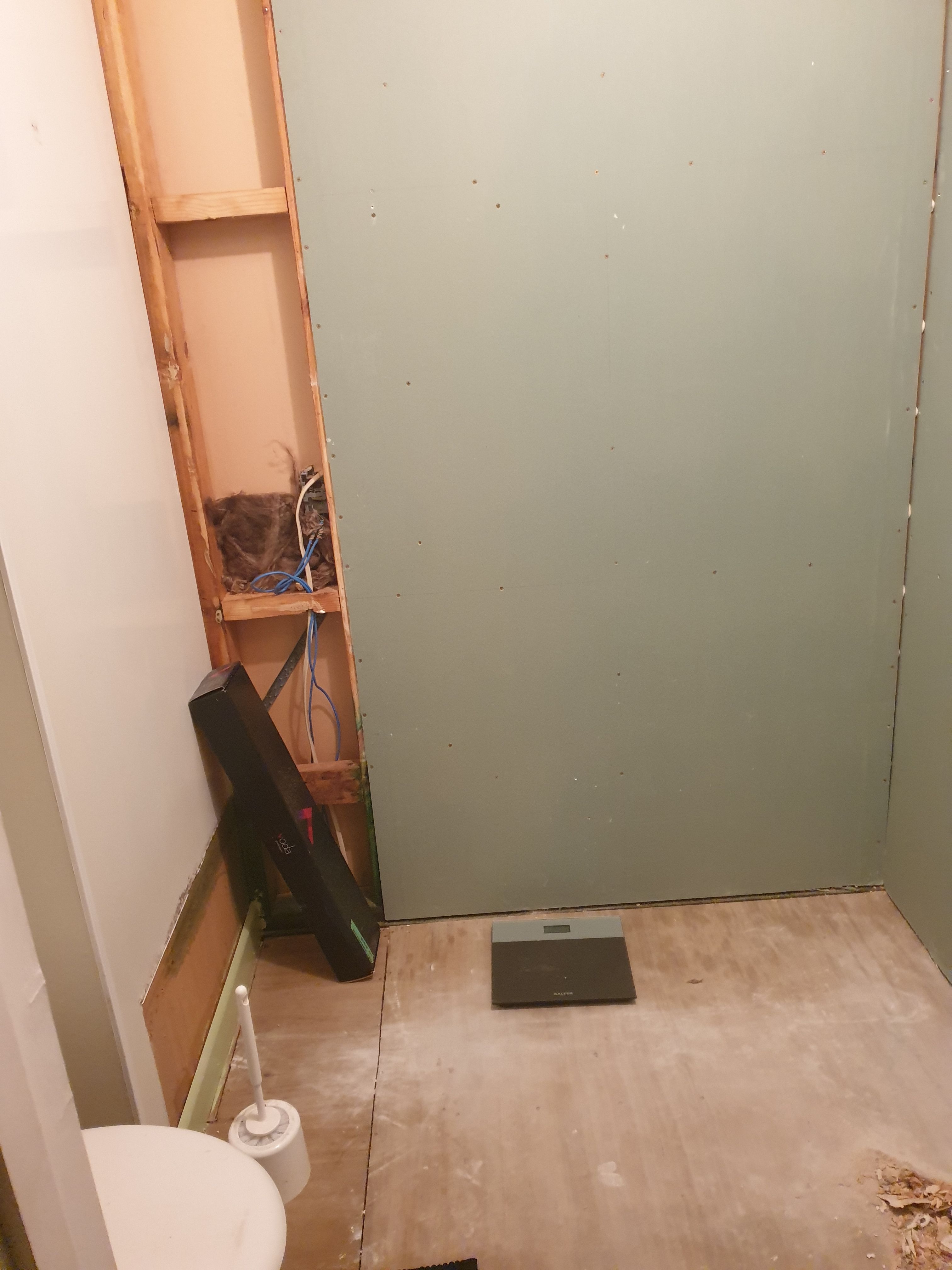 How to install shower liner on bowed dry... Bunnings community