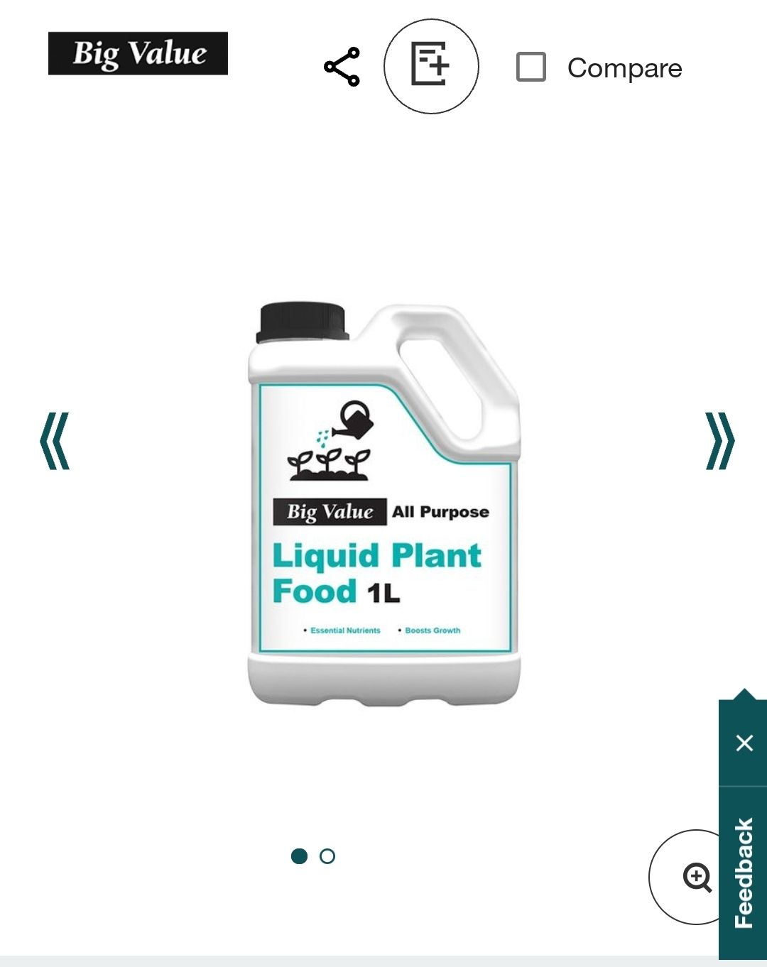 Is liquid plant food available for growi... Bunnings community