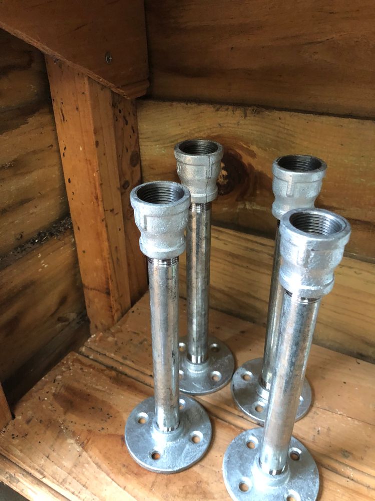 constructing the legs