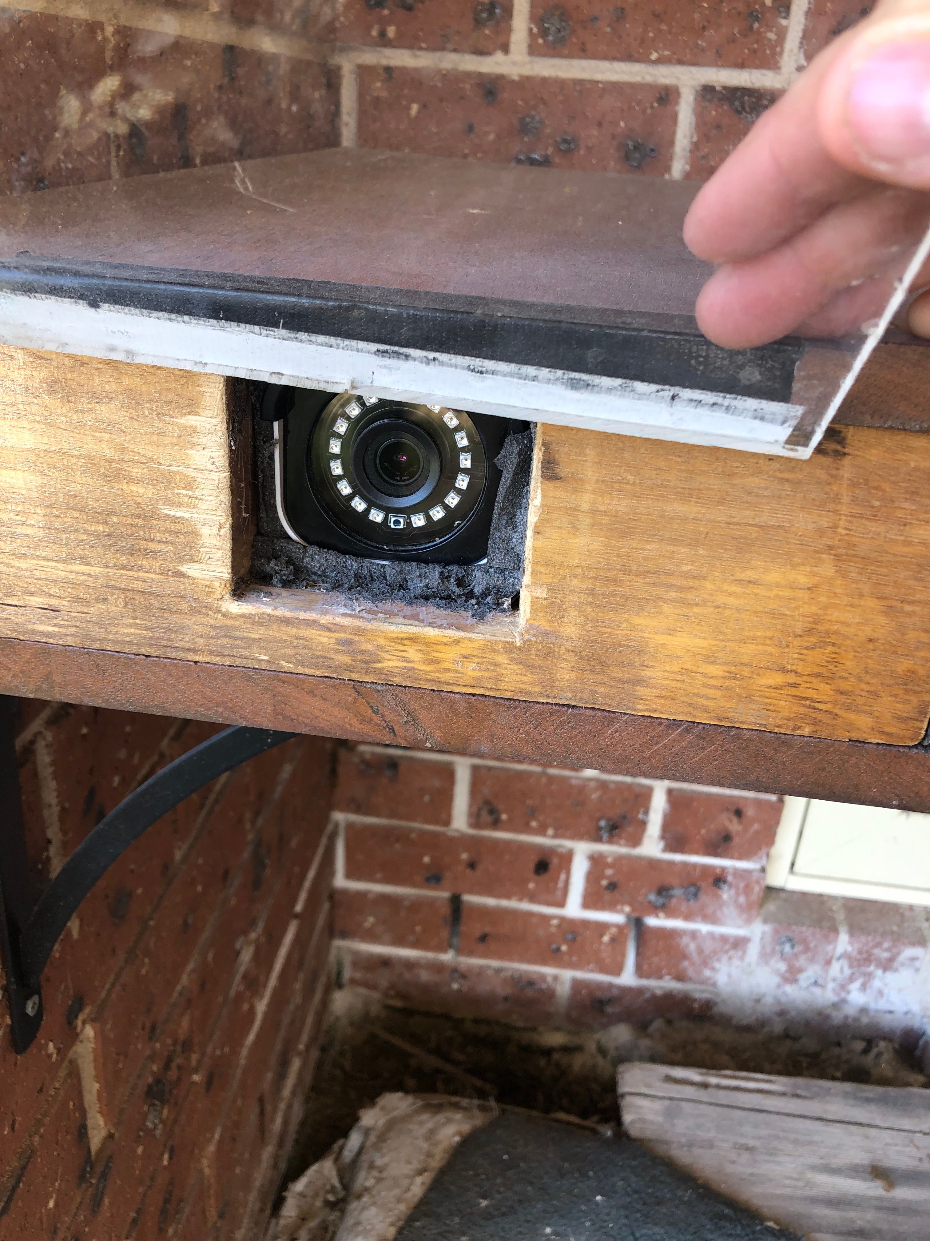 How to mount security camera junction bo... Bunnings community