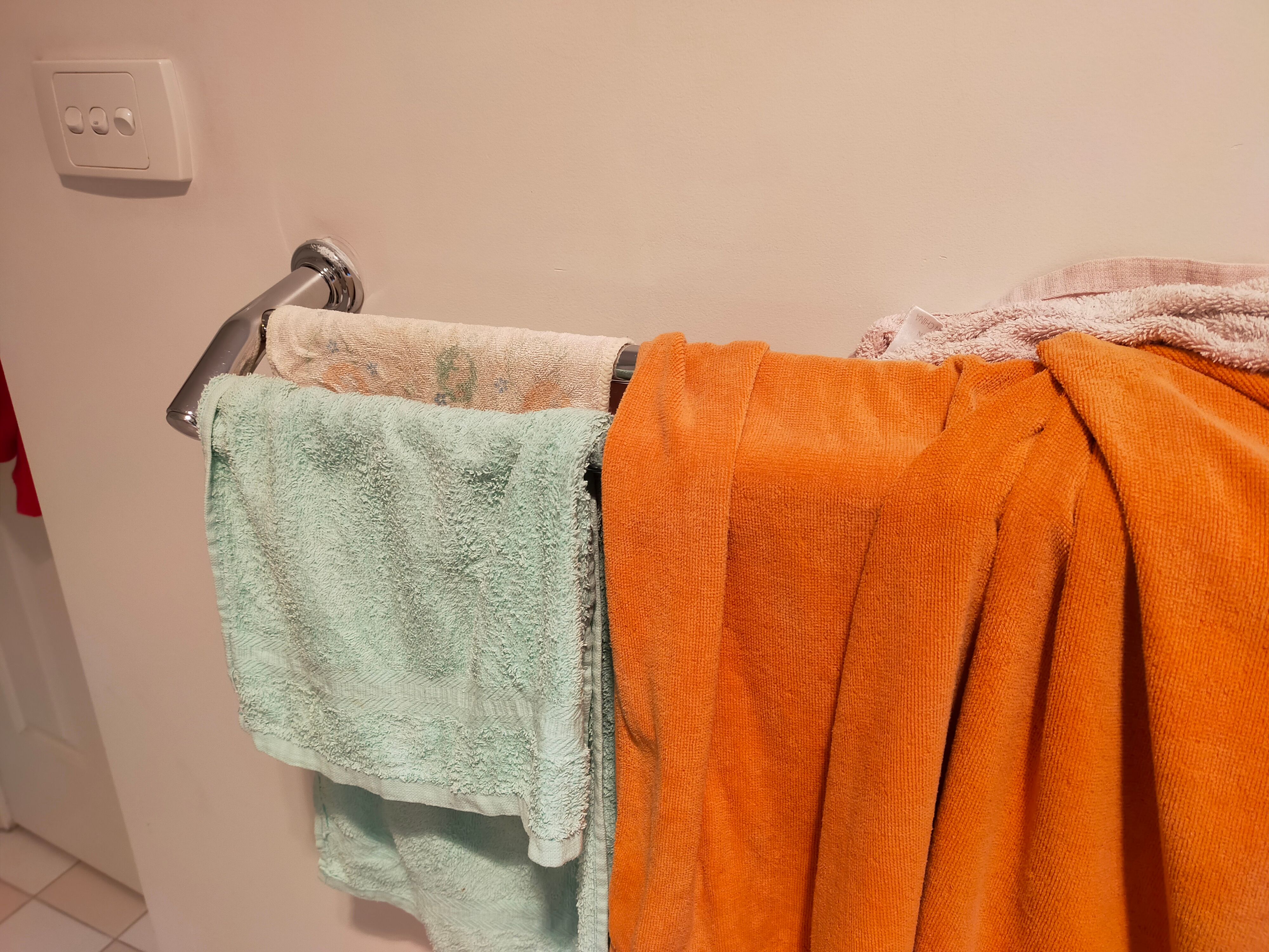 How to repair bathroom towel rail? Bunnings community