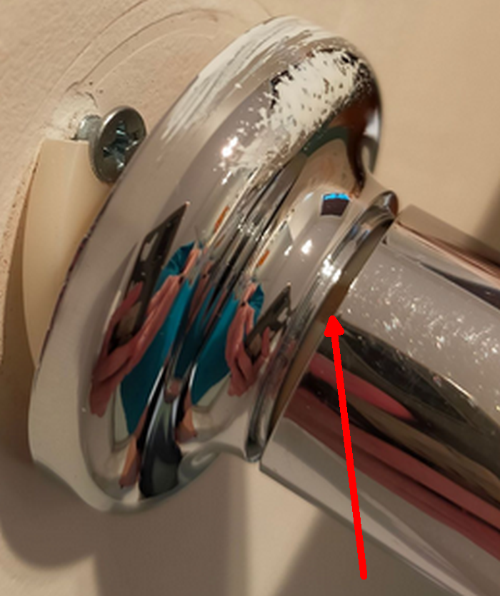 How to repair bathroom towel rail? Bunnings community