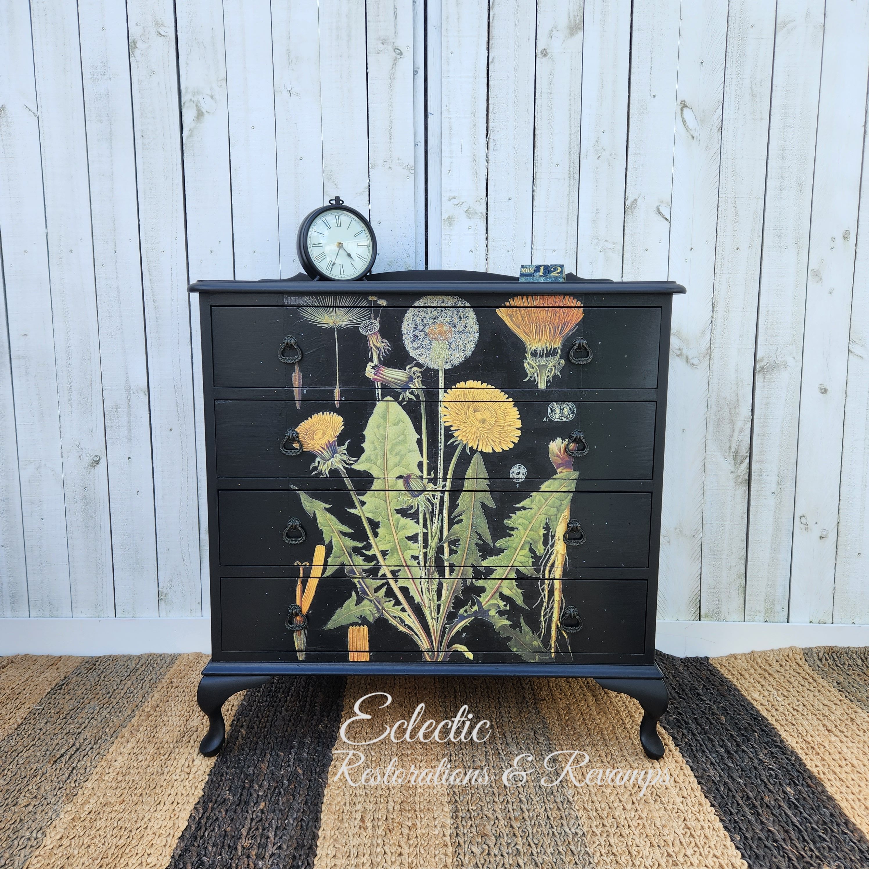 Upcycled vintage drawers with decoupage Bunnings community