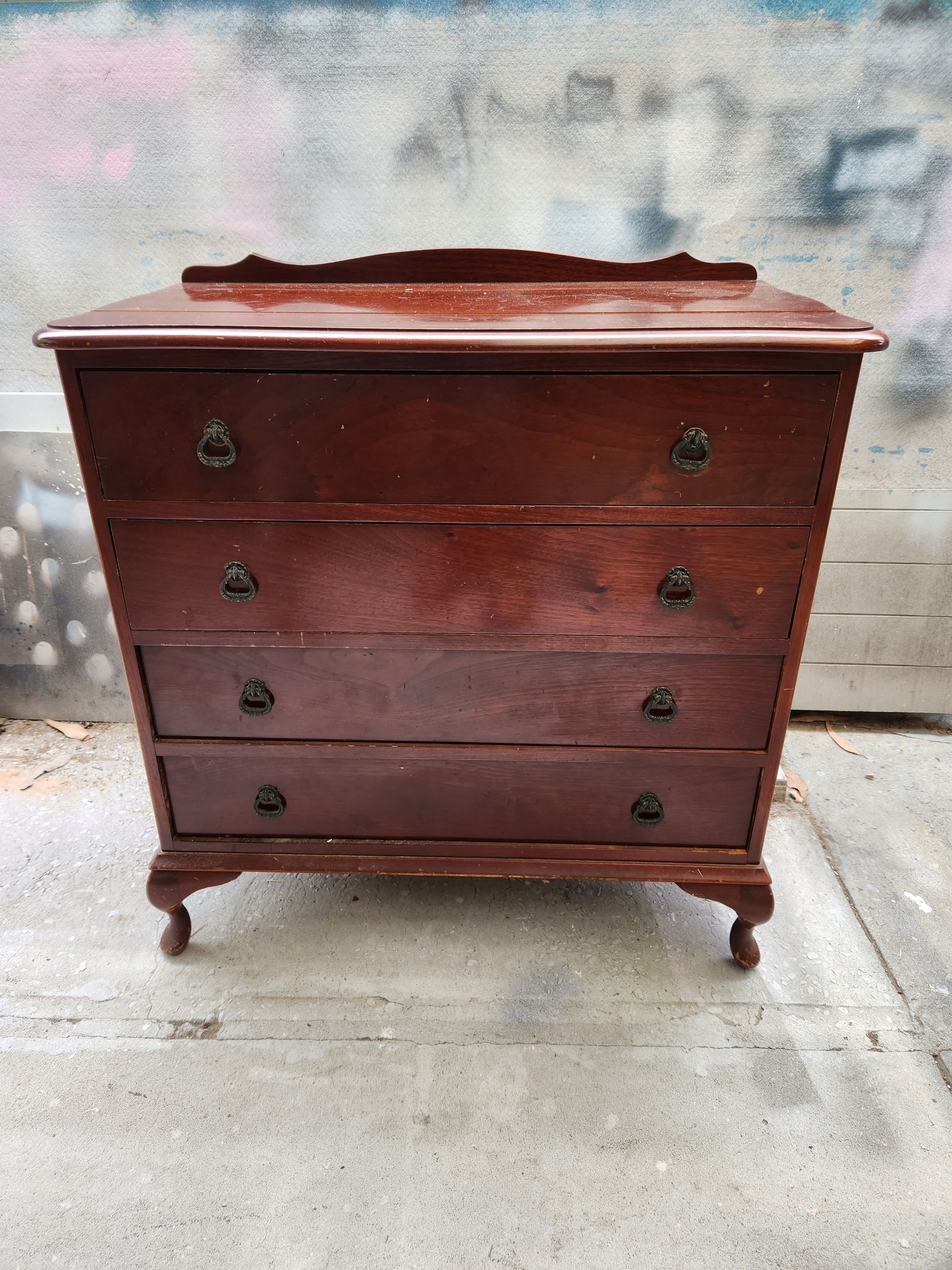 Upcycled vintage drawers with decoupage Bunnings community