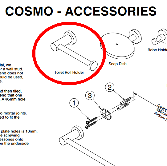 How to repair bathroom towel rail? Bunnings community
