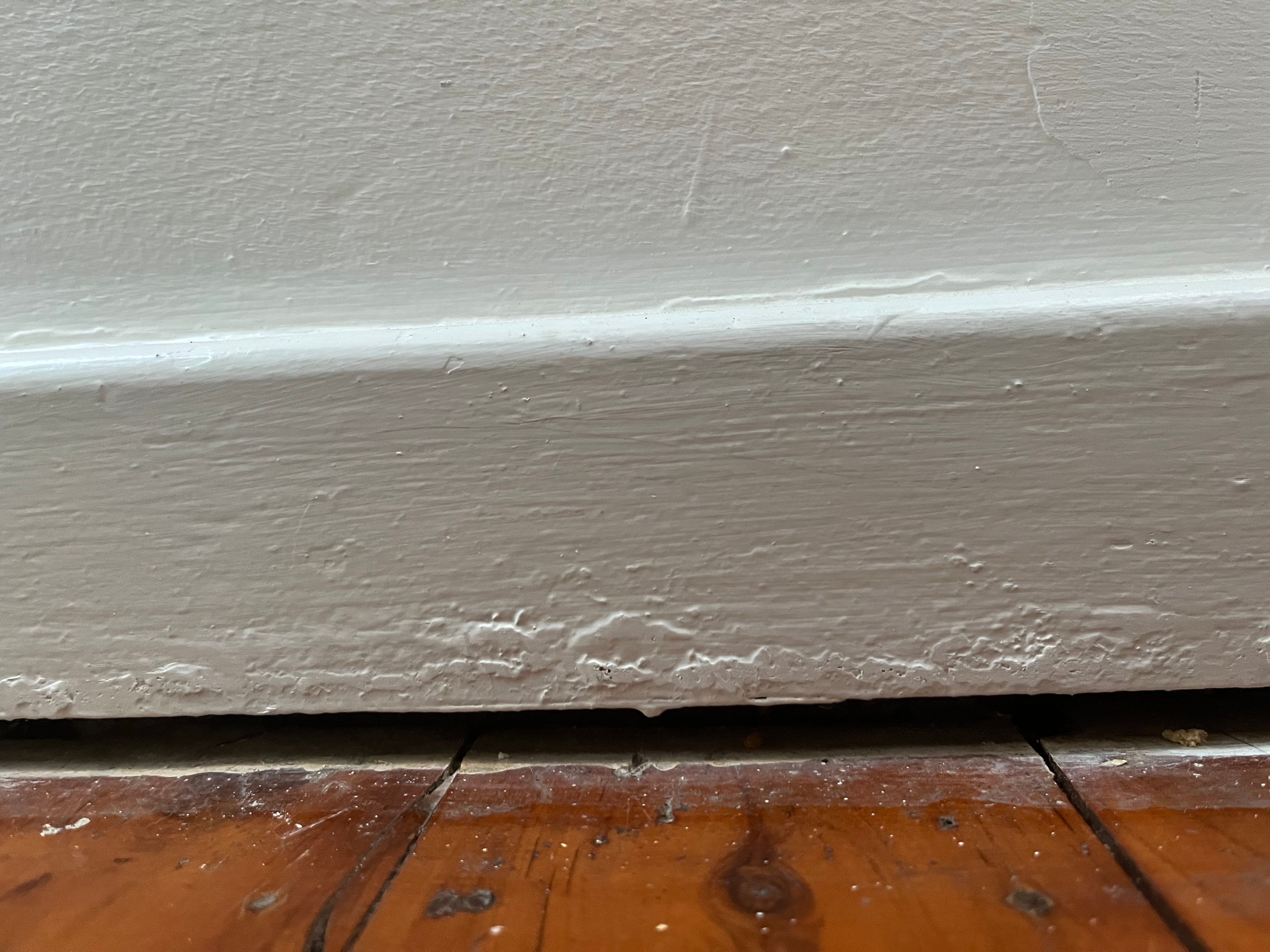 How to fill gaps between wall and floorb... Bunnings community