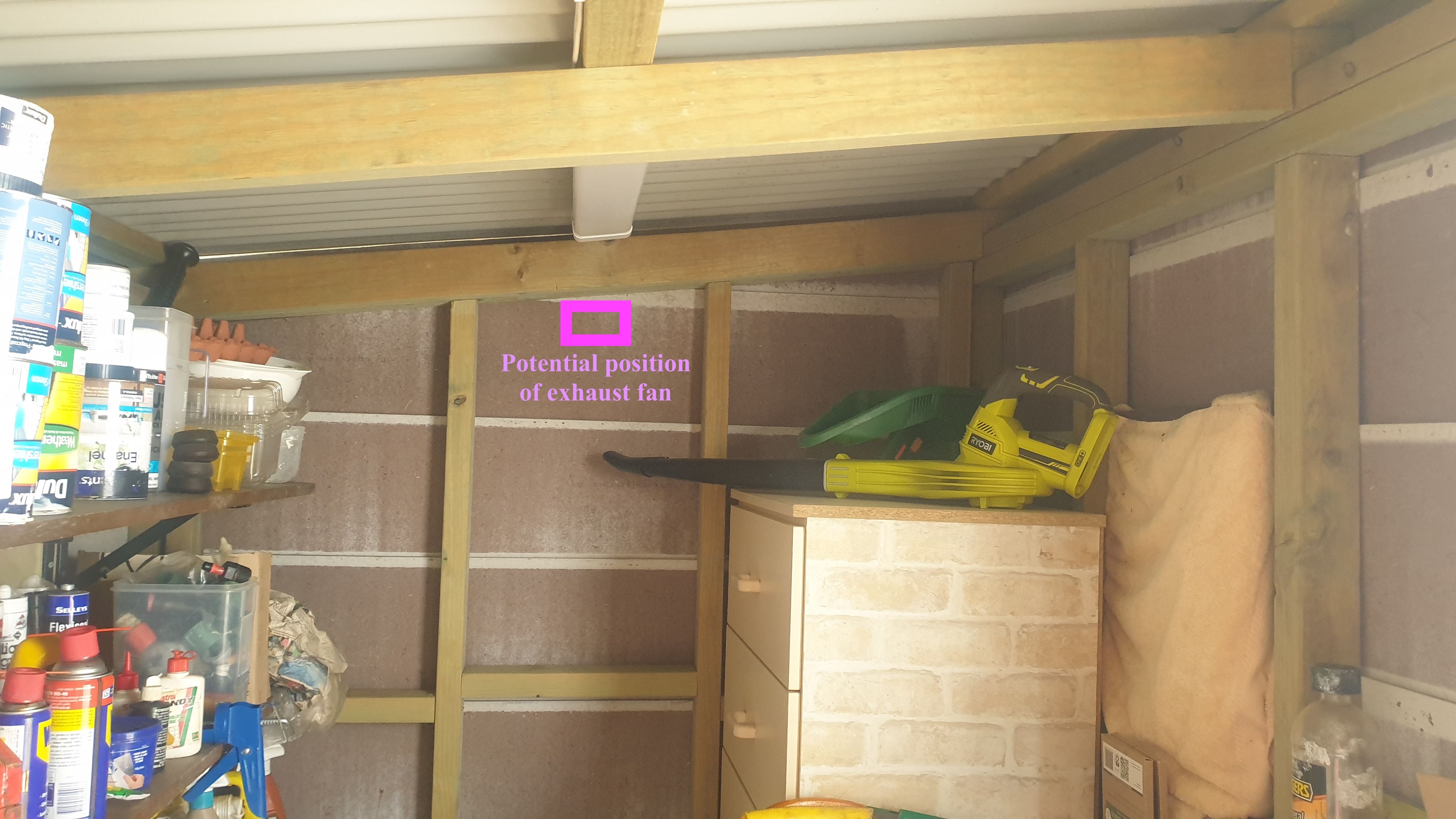 Solved How to install exhaust fan in skillion r... Bunnings