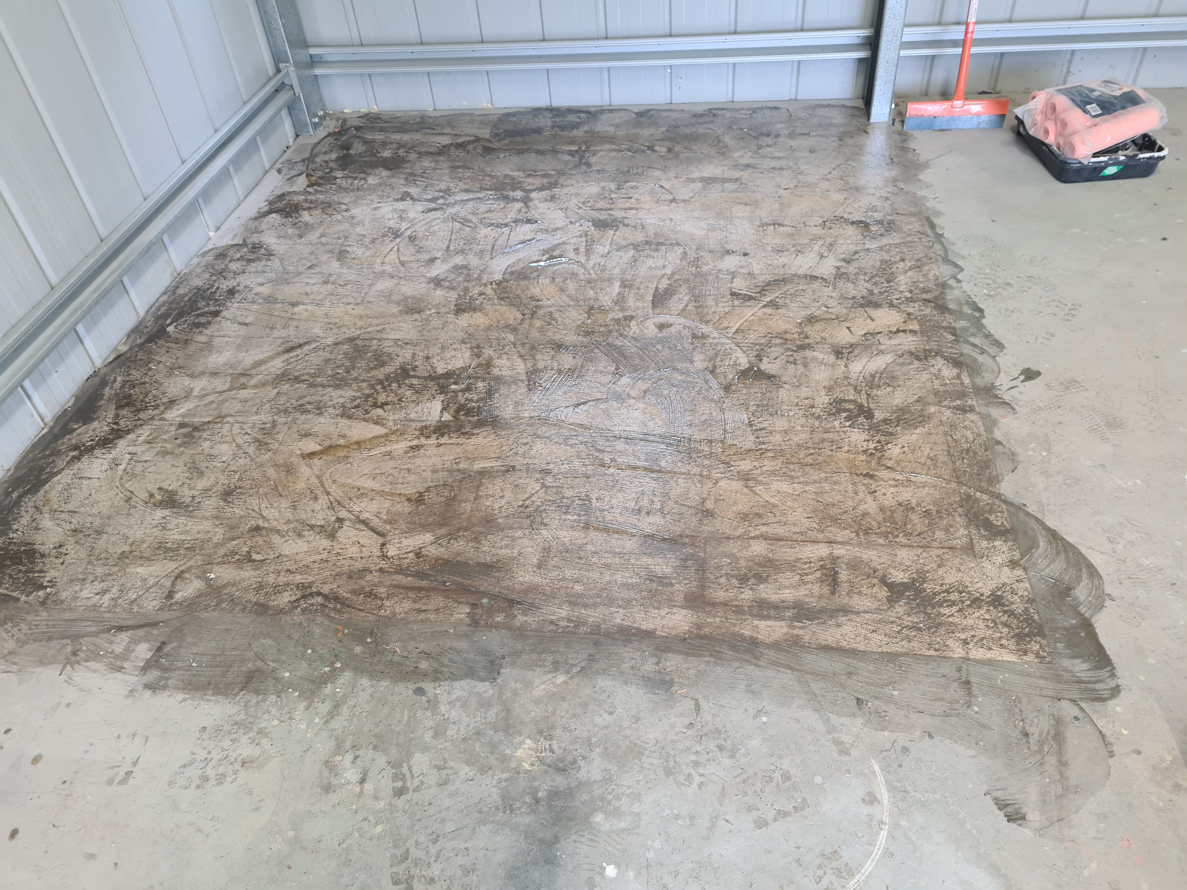 Applying epoxy on shed concrete floor Bunnings community