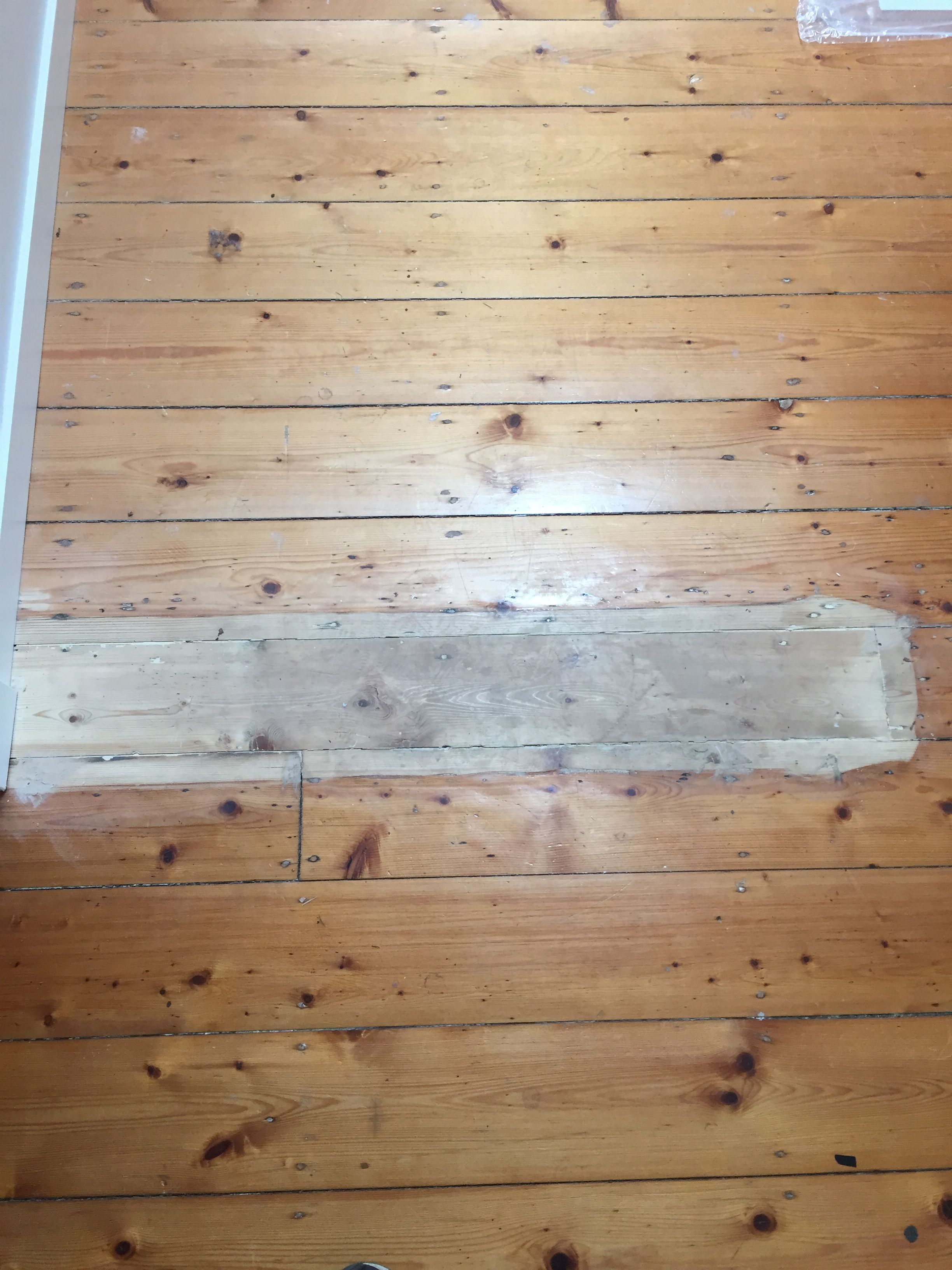 matching old baltic pine boards with new Bunnings community