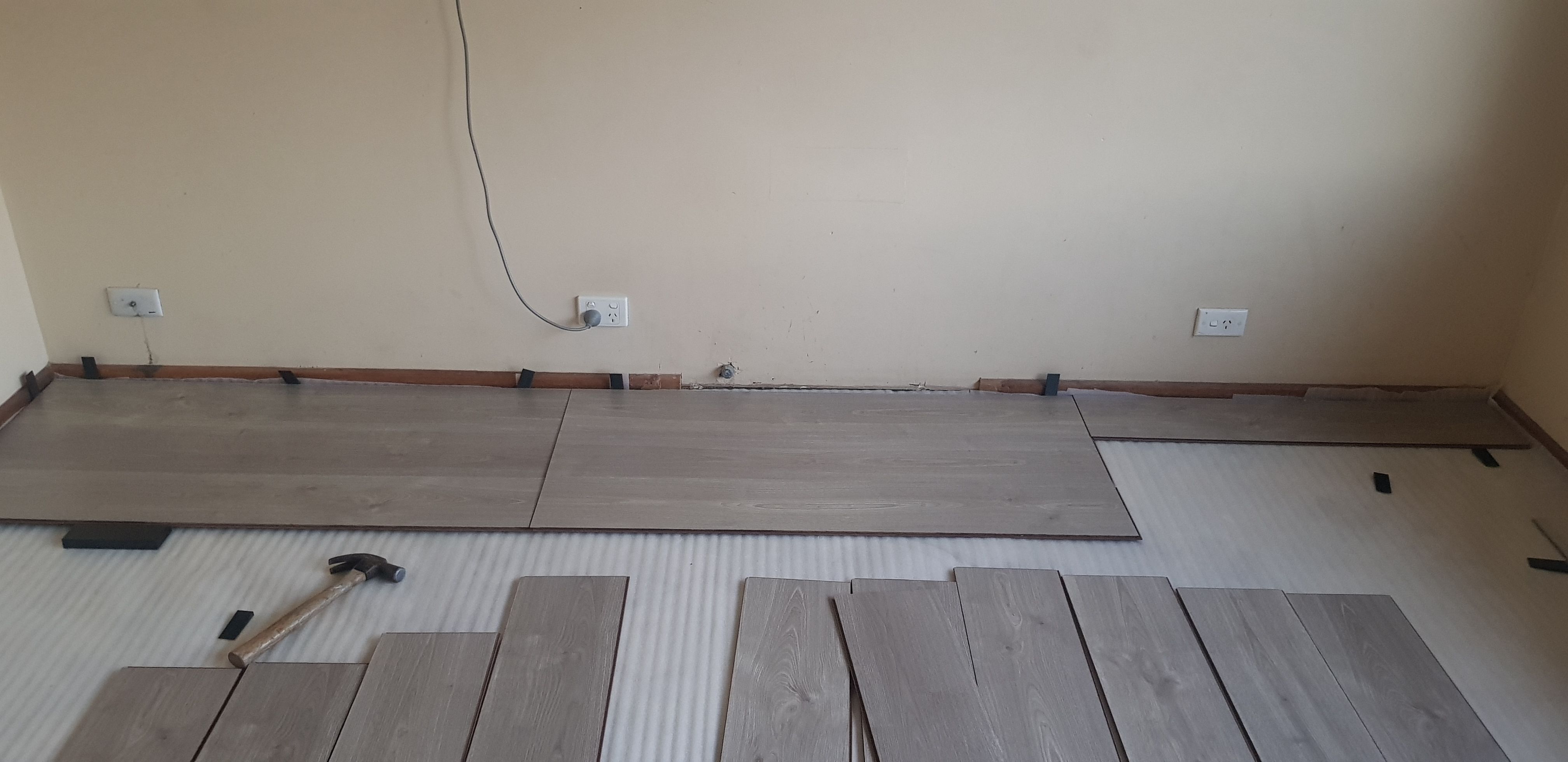 How to remove gap between floating floor... Bunnings community
