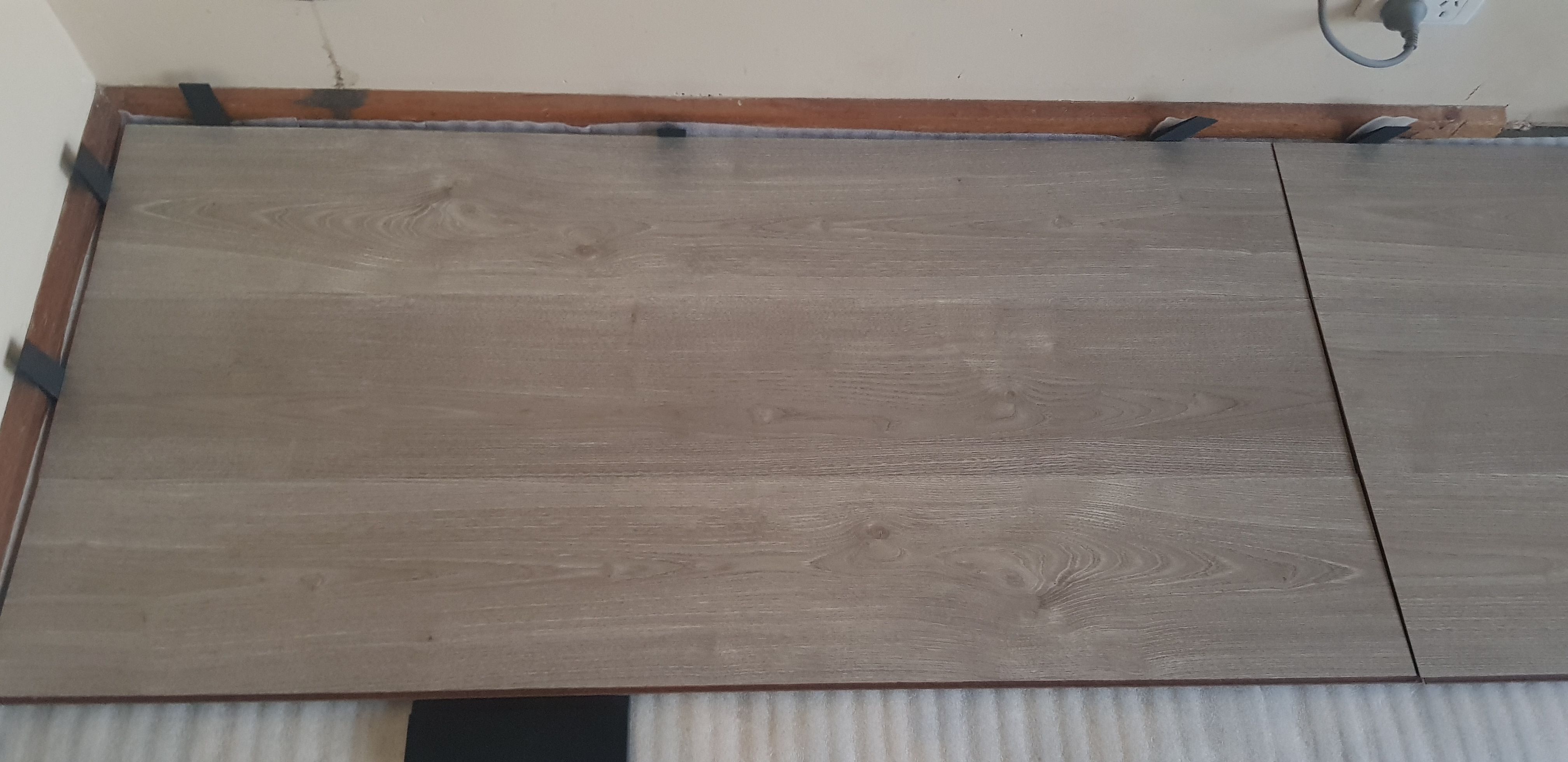 How to remove gap between floating floor... Bunnings community