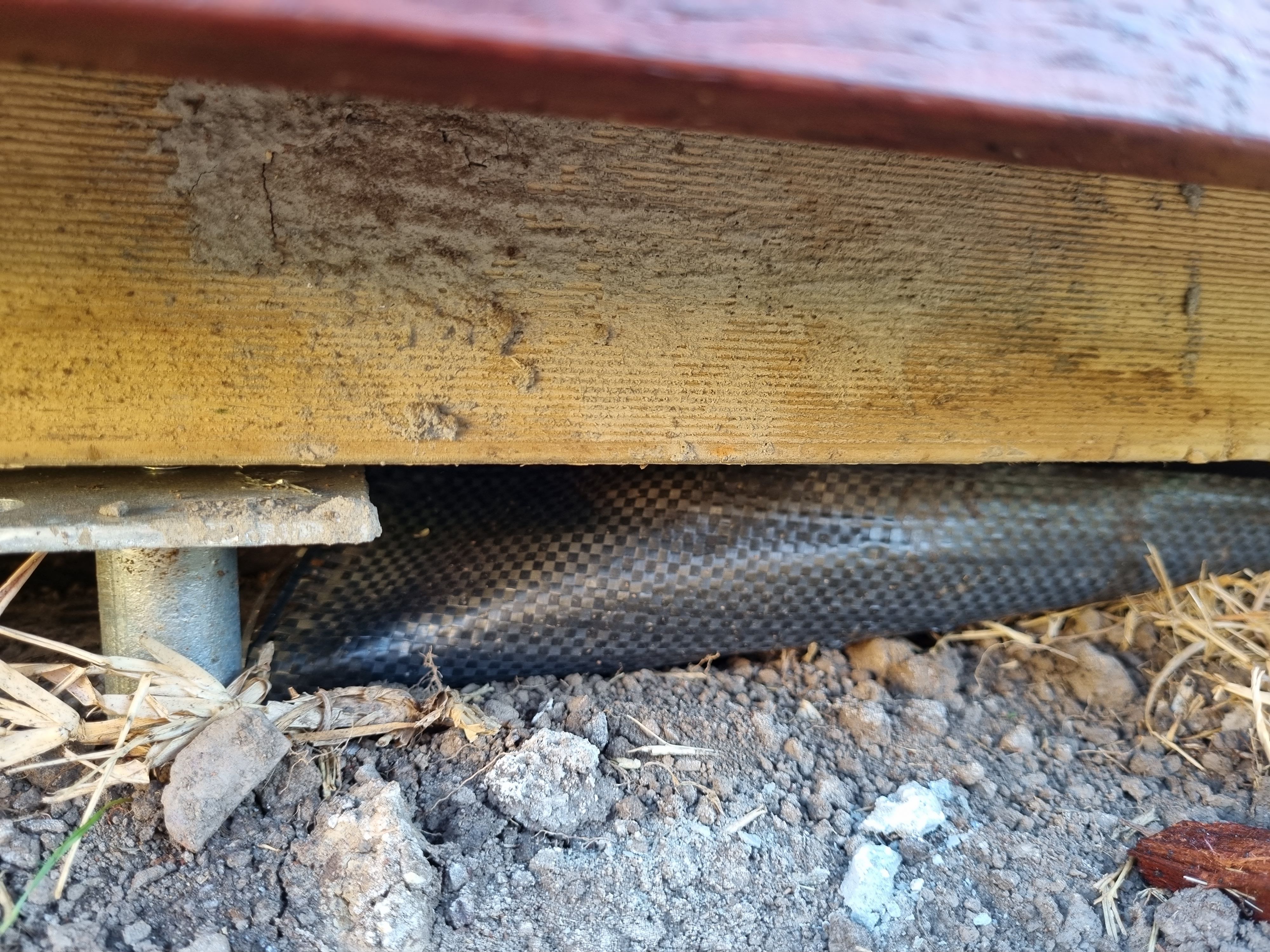 How to build a lowlevel deck over grass... Bunnings community