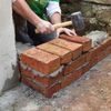 Mortar is made to be pliable and sticky