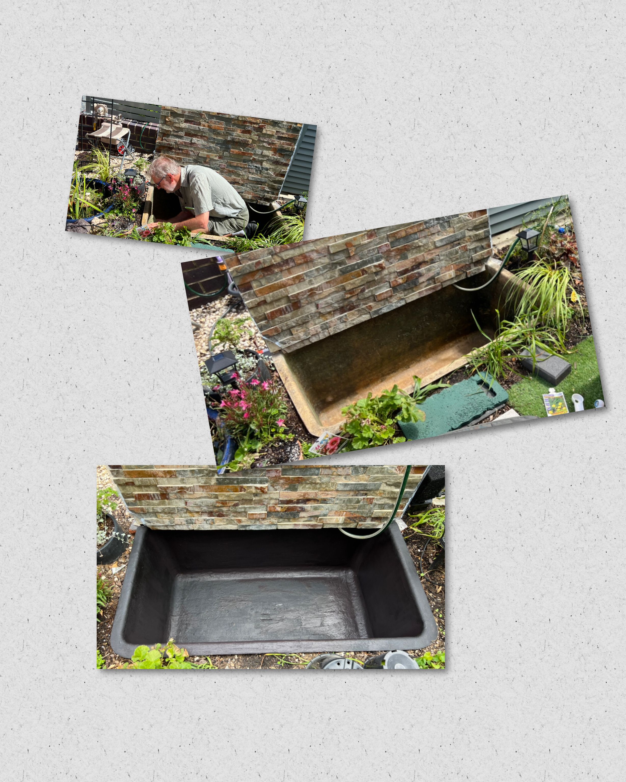How do I waterproof a fibreglass pond? Bunnings community
