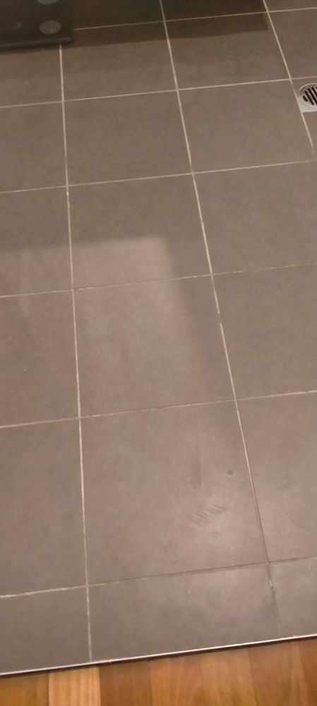 Floor tile condition