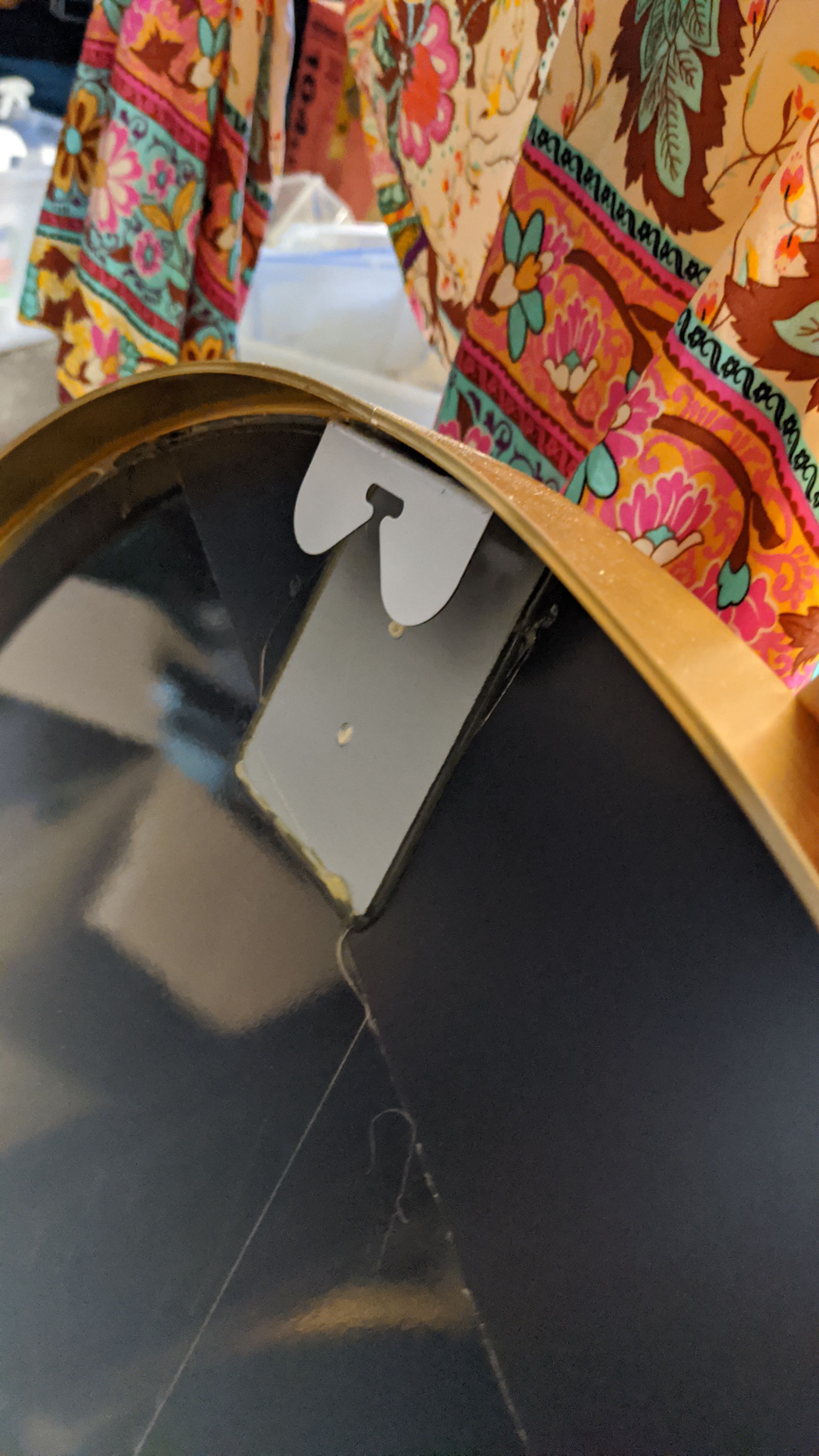 How to hang a 20kg mirror with a deep ba... Bunnings community