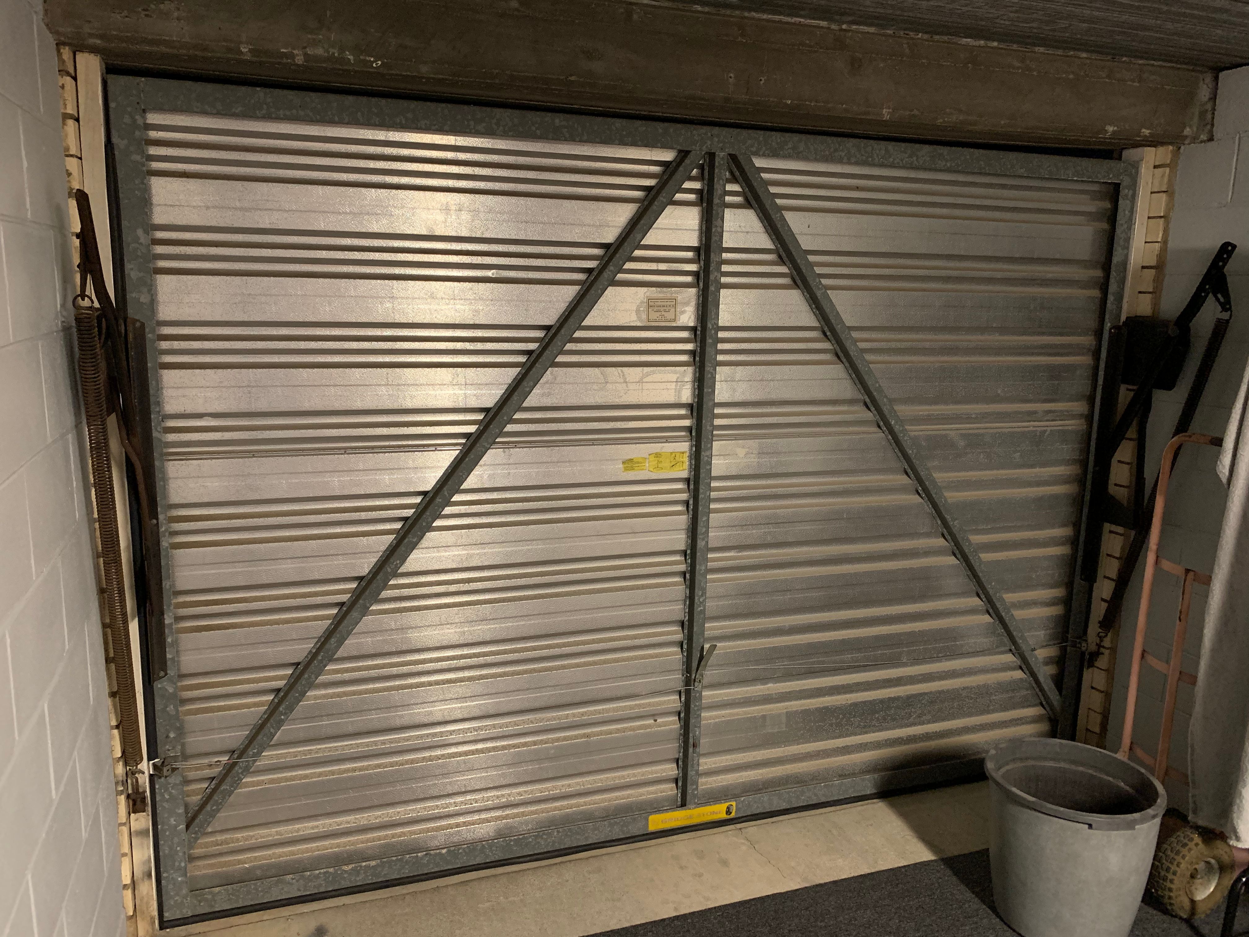 How to insulate a garage tilt door? Bunnings community