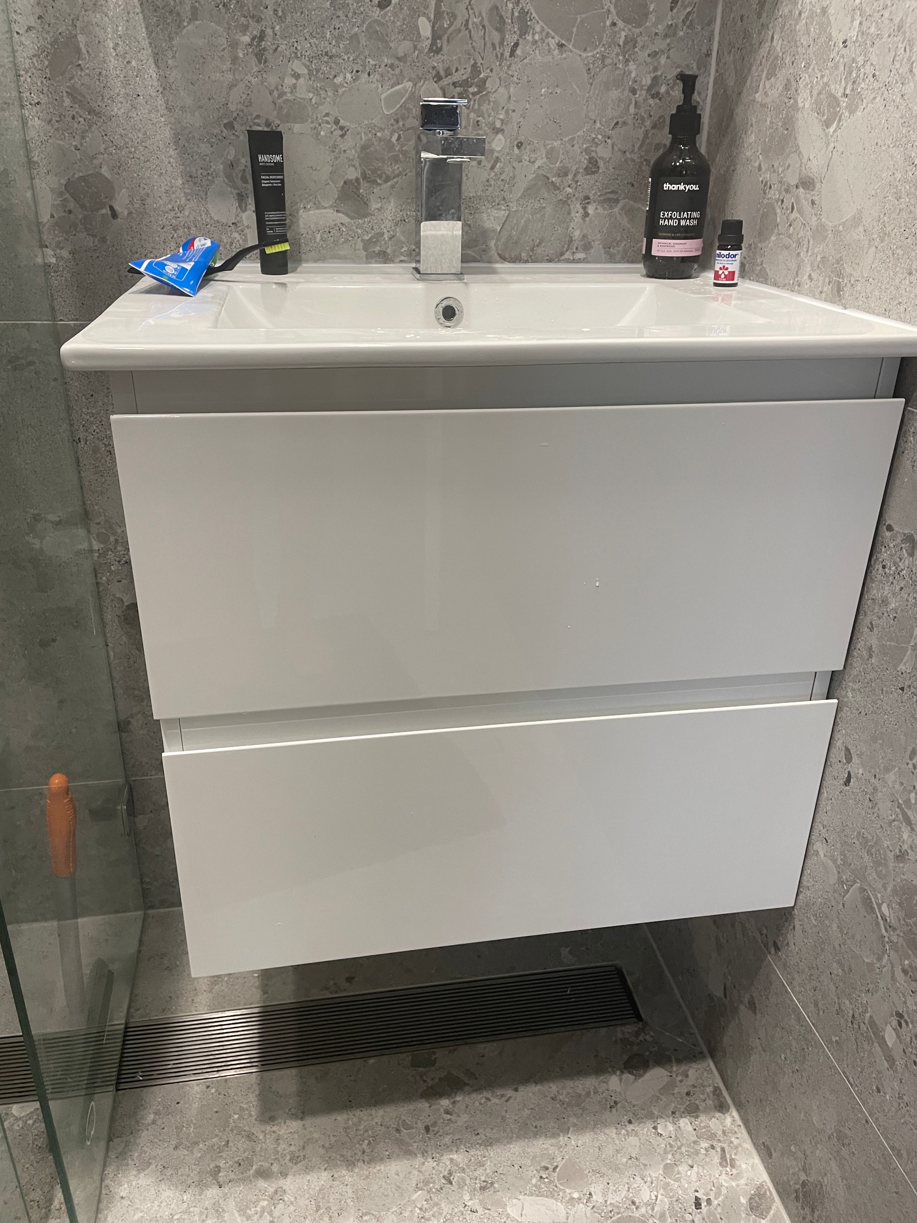 How to stop a MDF vanity from smelling h... Bunnings community
