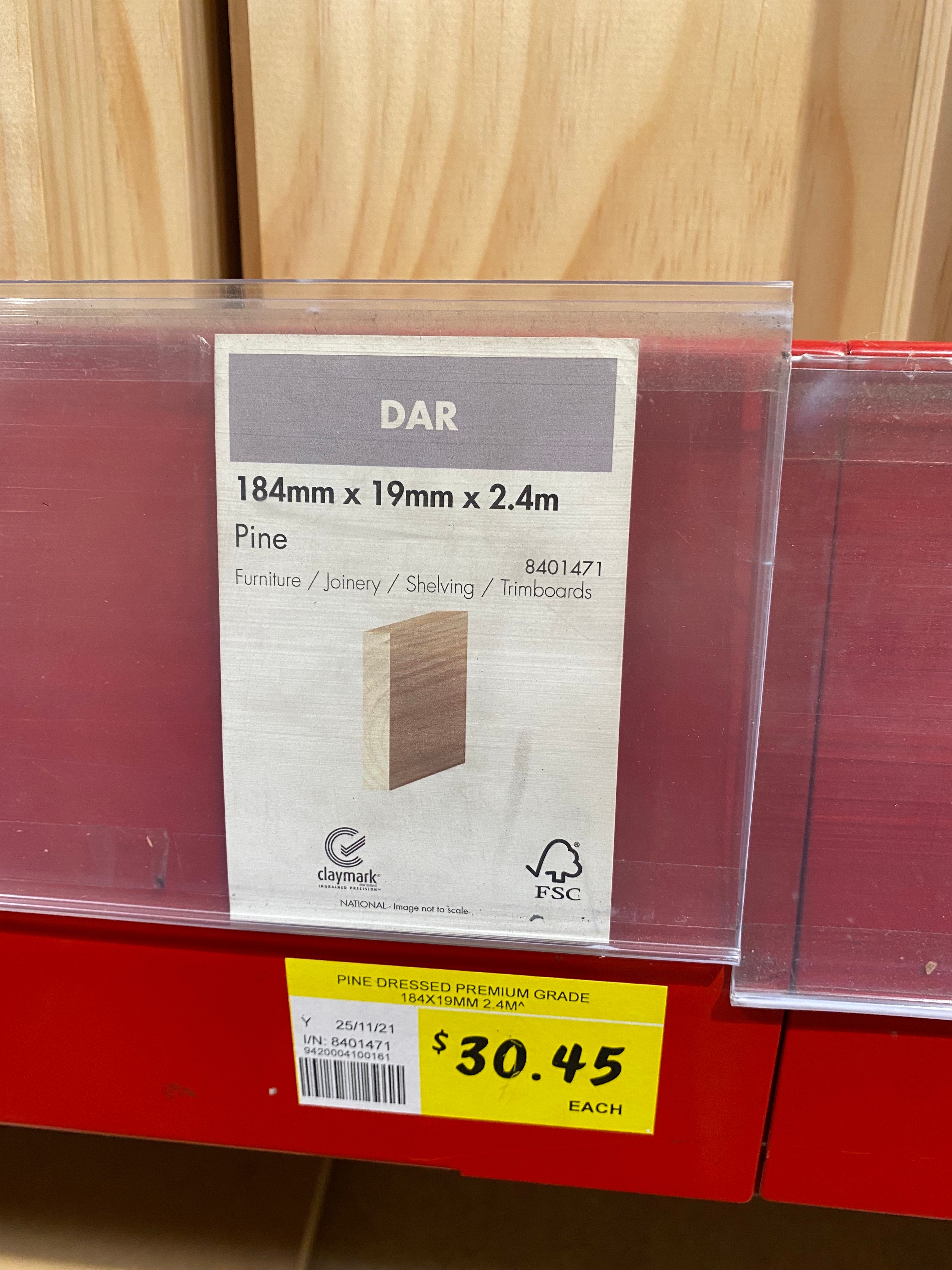 D.I.Y. shelves using raw timber Bunnings community