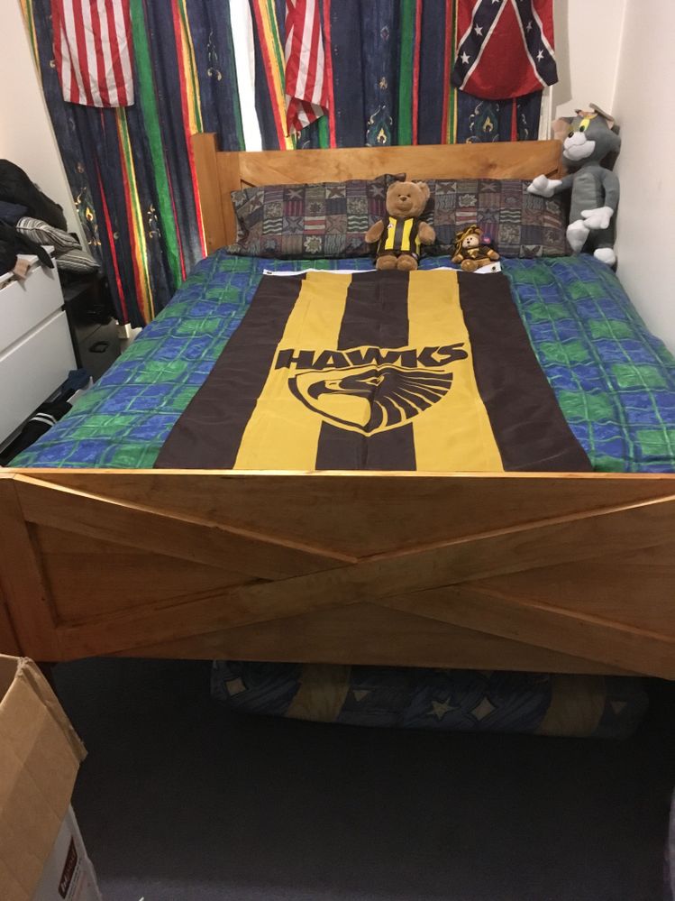 Finished bed