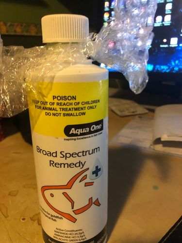 Add  Cling film to stop  leak after opening