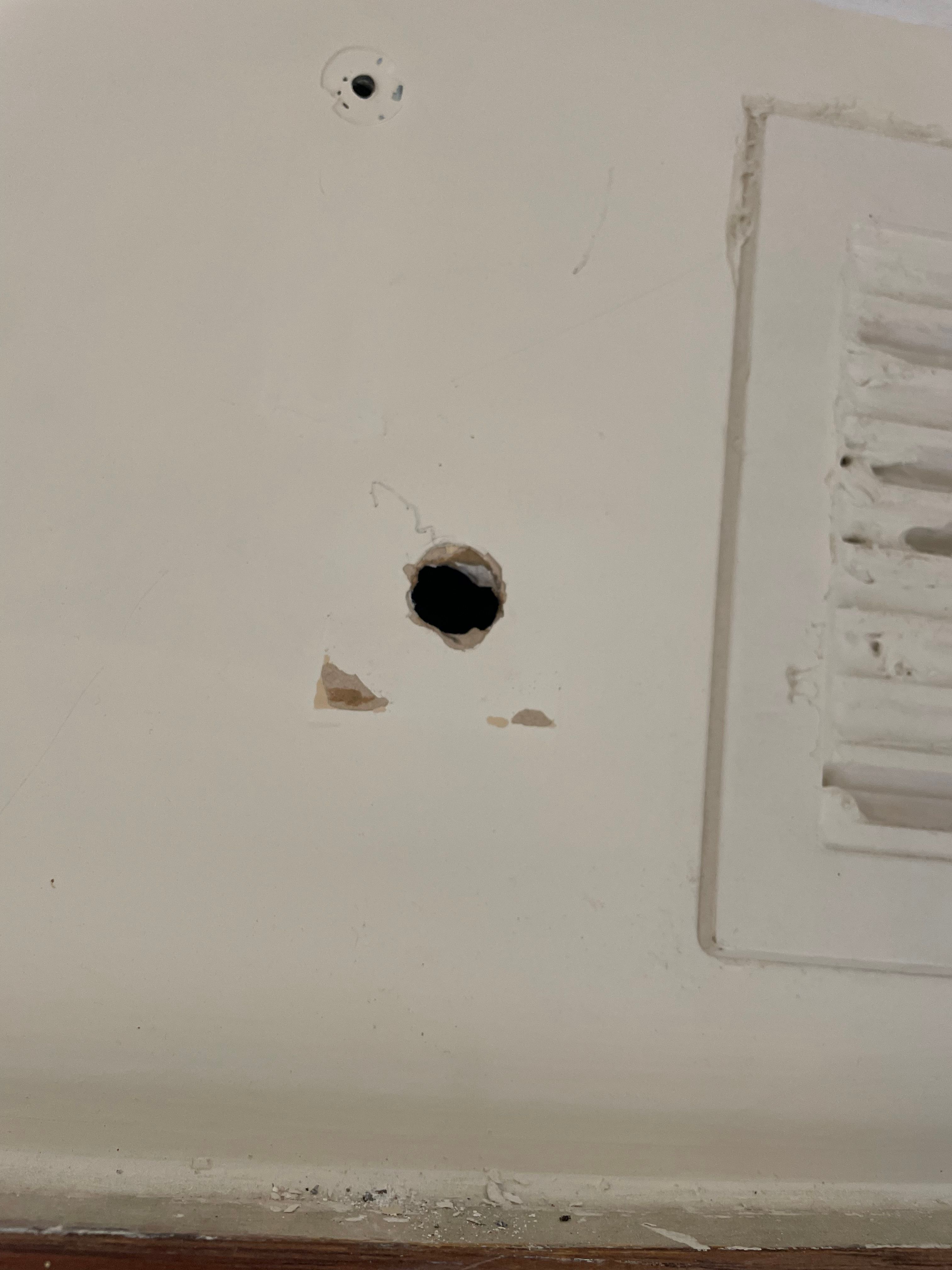Patching holes in plaster - when is a ho... | Bunnings Workshop community