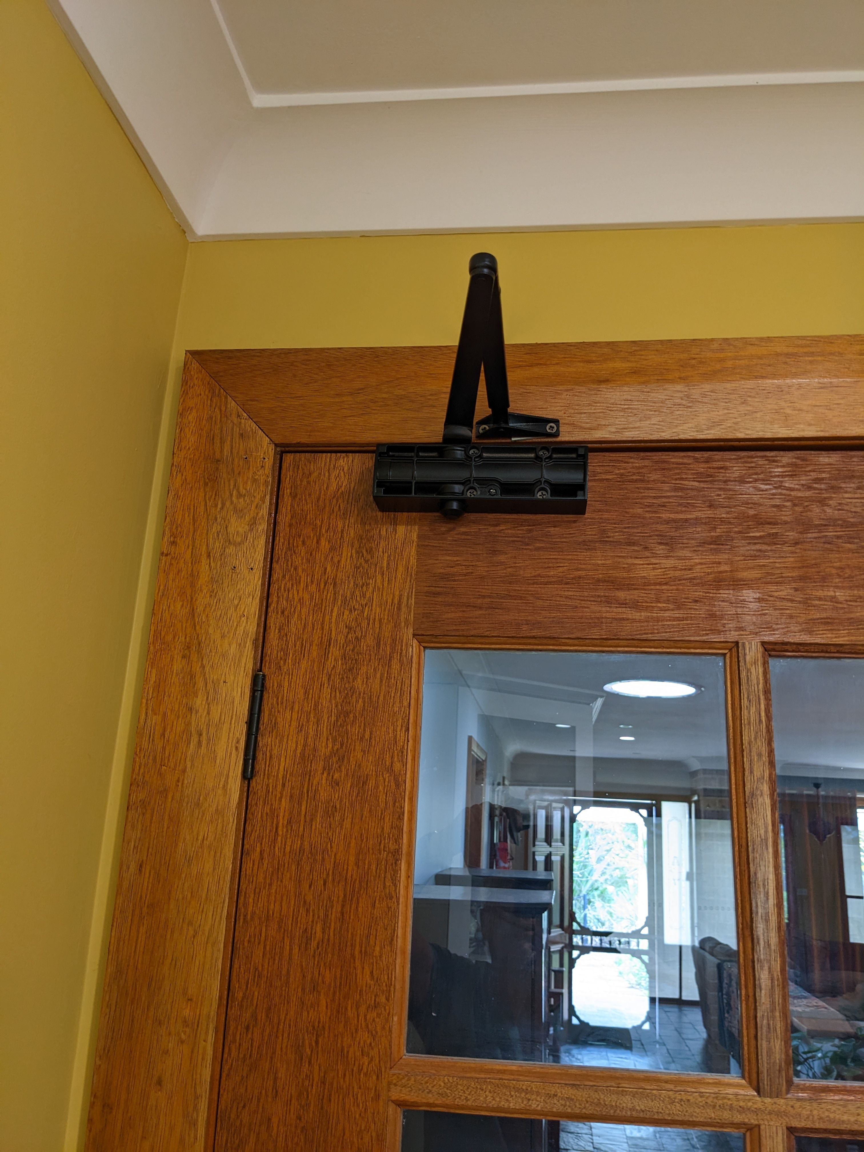 How to adjust Ryobi door closer? Bunnings community