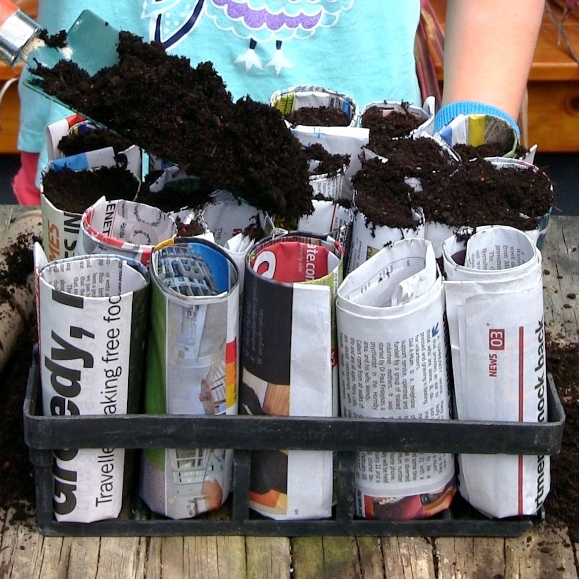 How to make seed pots using paper Bunnings community