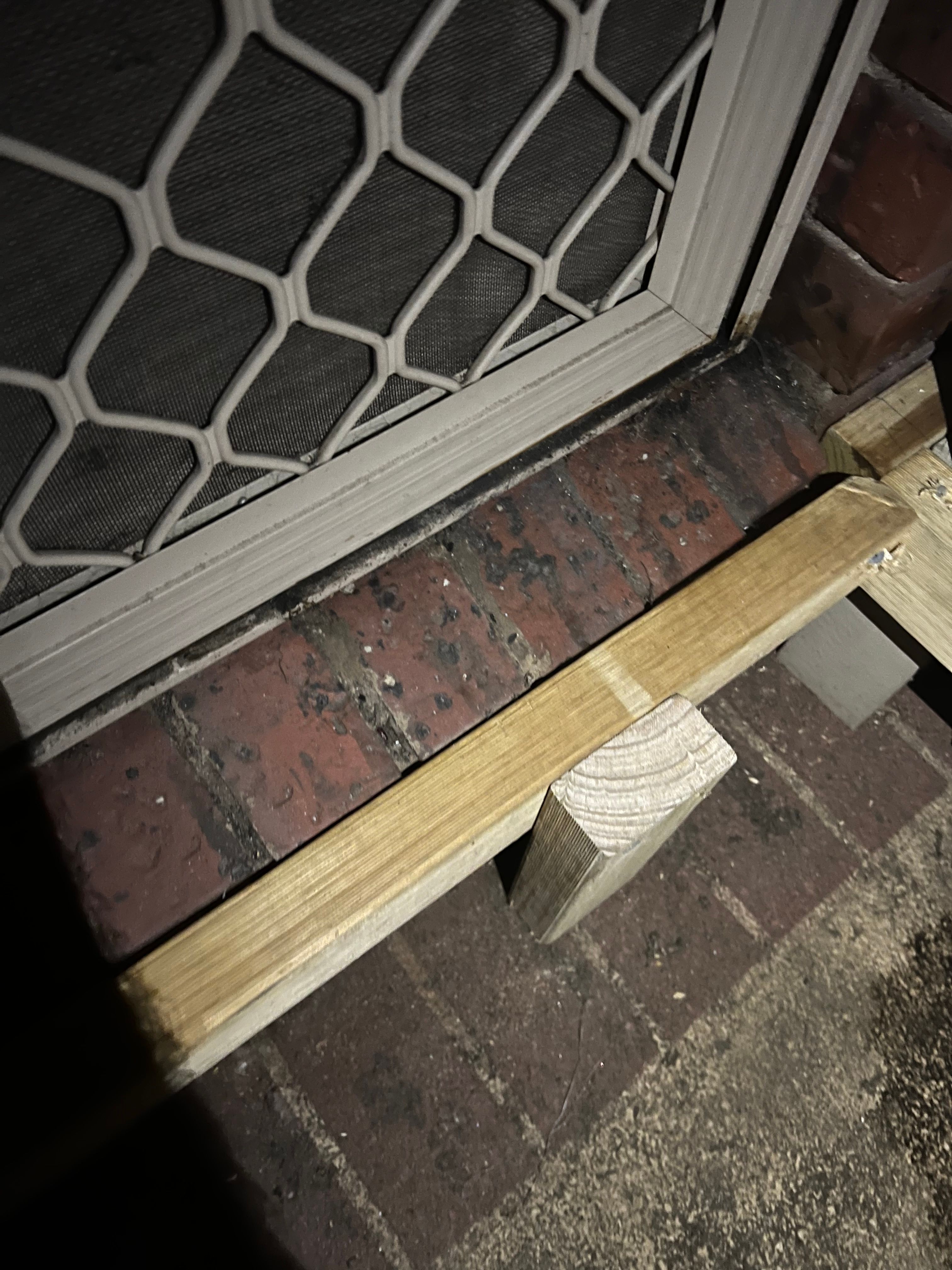 How to finish a deck at a door threshold... Bunnings community