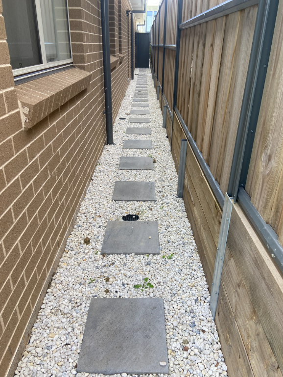 Laying Pavers Sideway Bunnings community