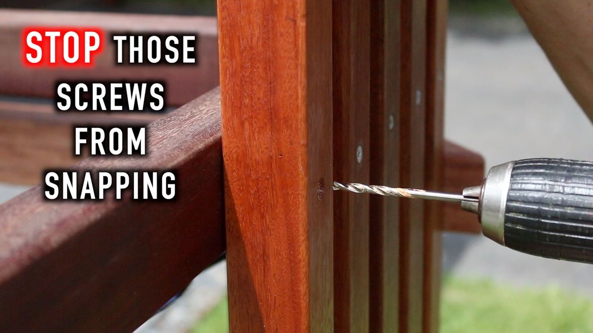 Make sure you pre drill all the screw holes into the fence rails to prevent the soft Stainless Steel Screws from snapping off.