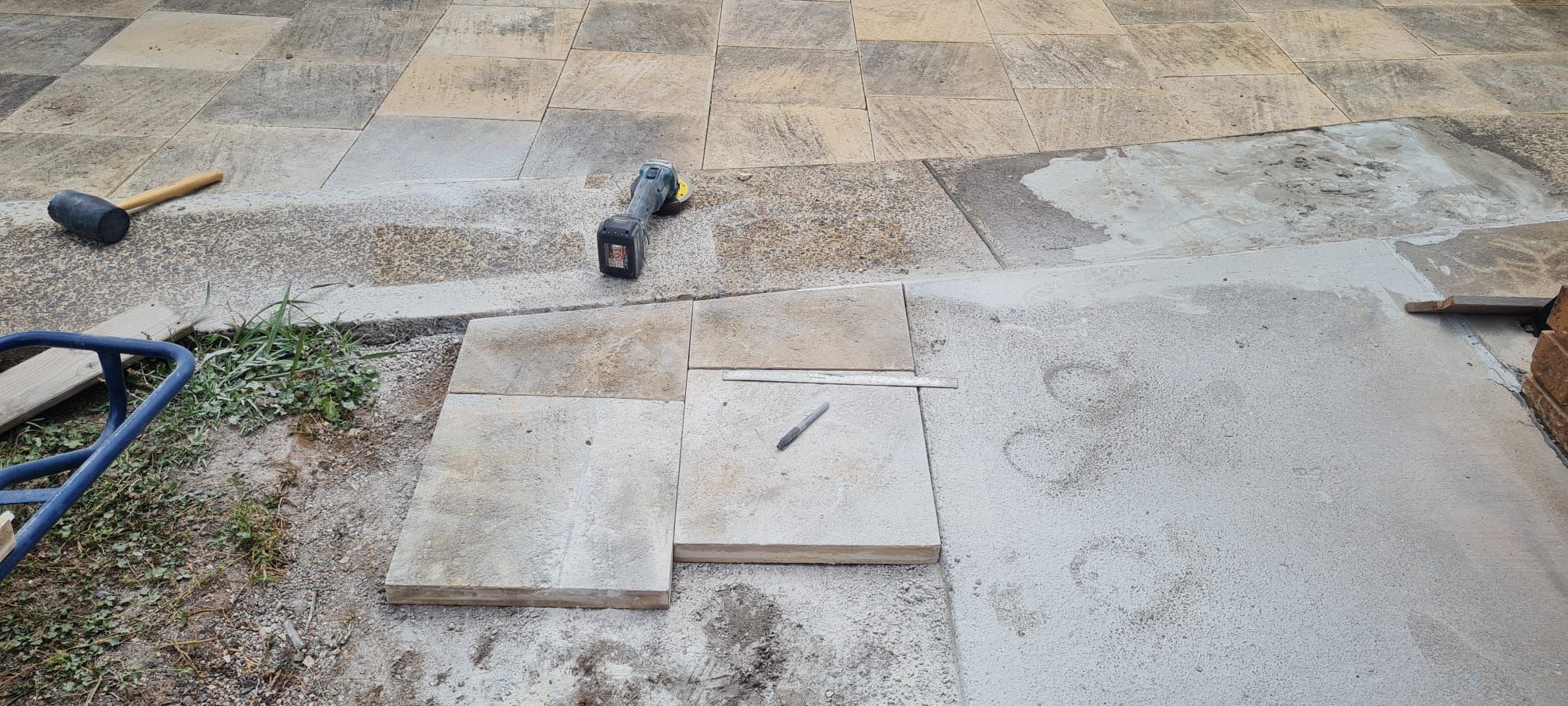 Side path paver transformation Bunnings community