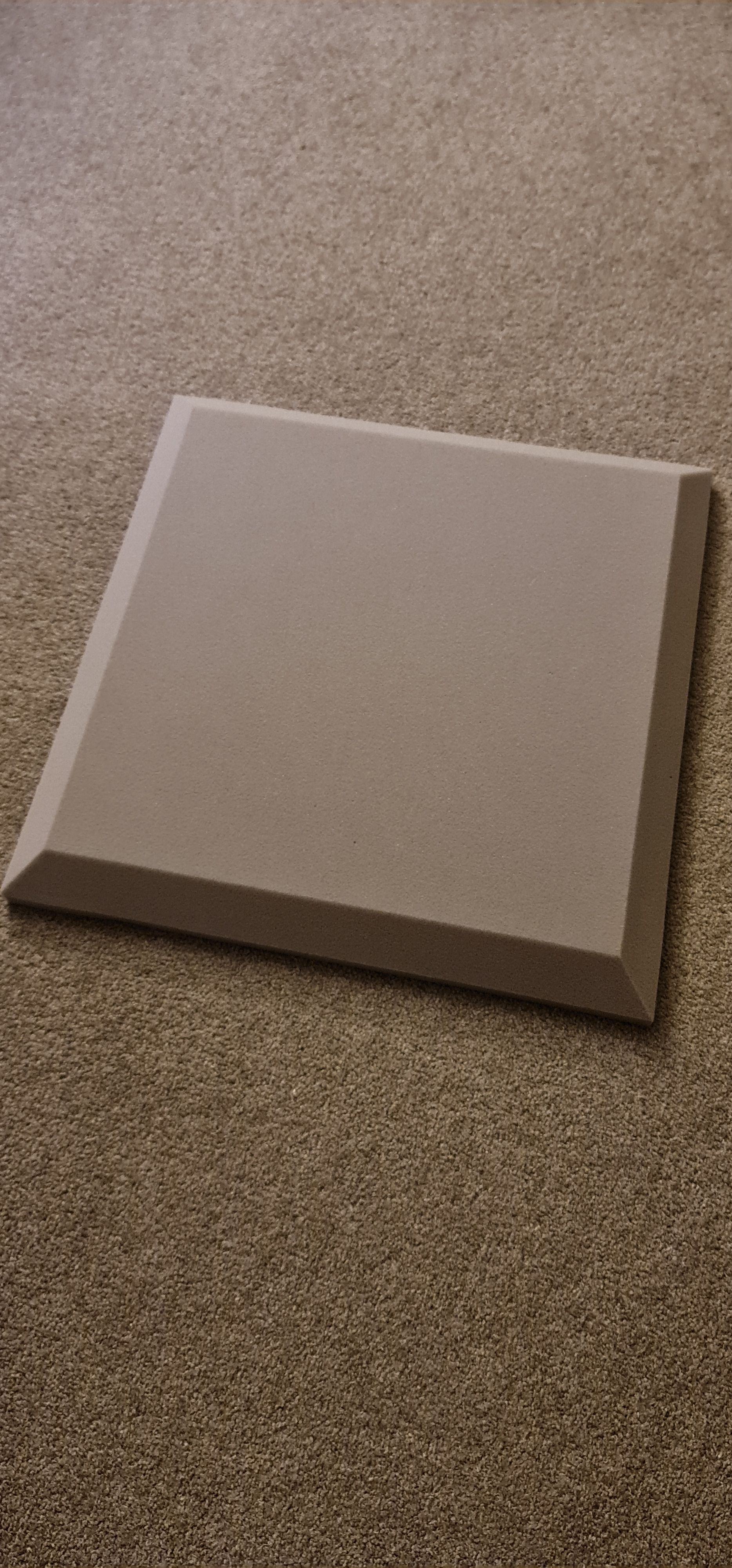 How to stick acoustic panels to the wall... Bunnings community