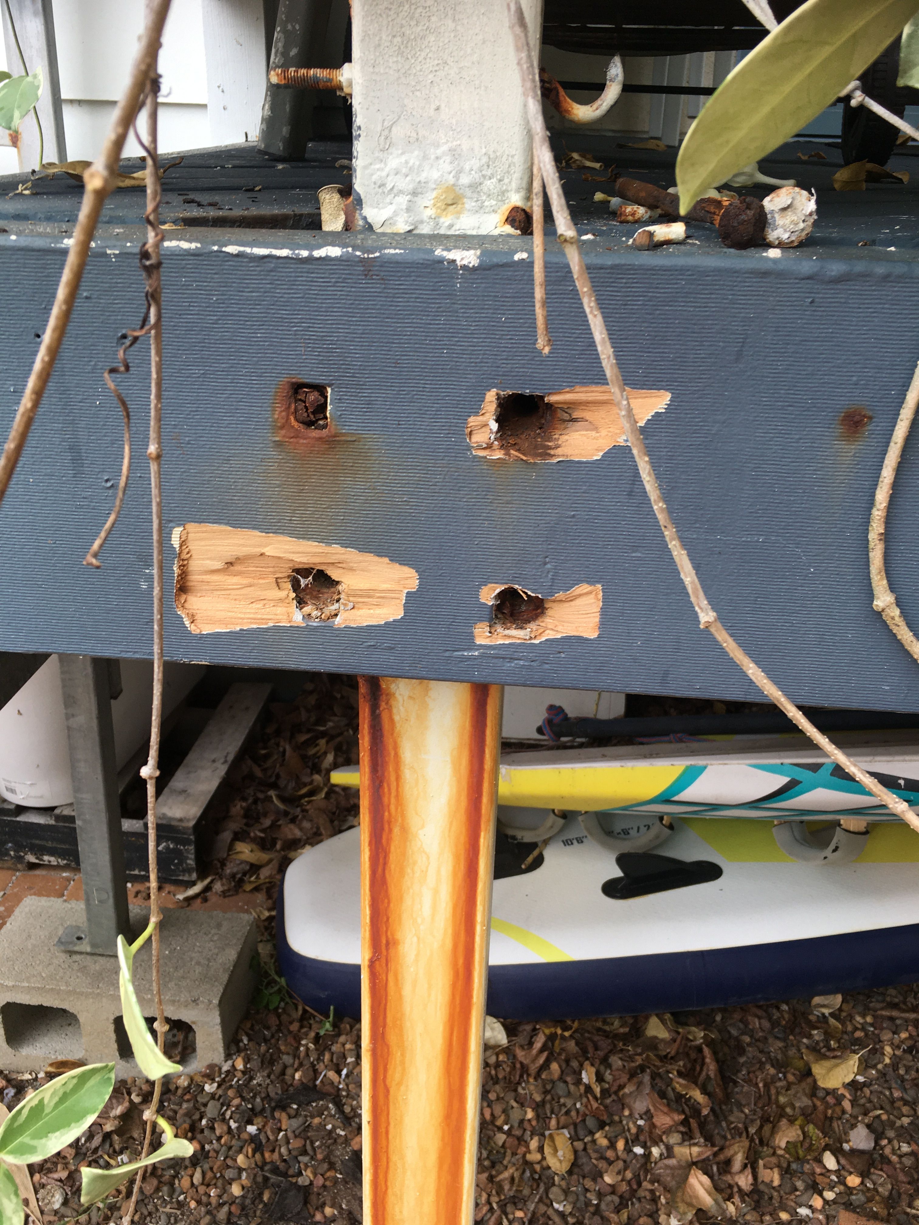 How to replace verandah support posts? Bunnings community