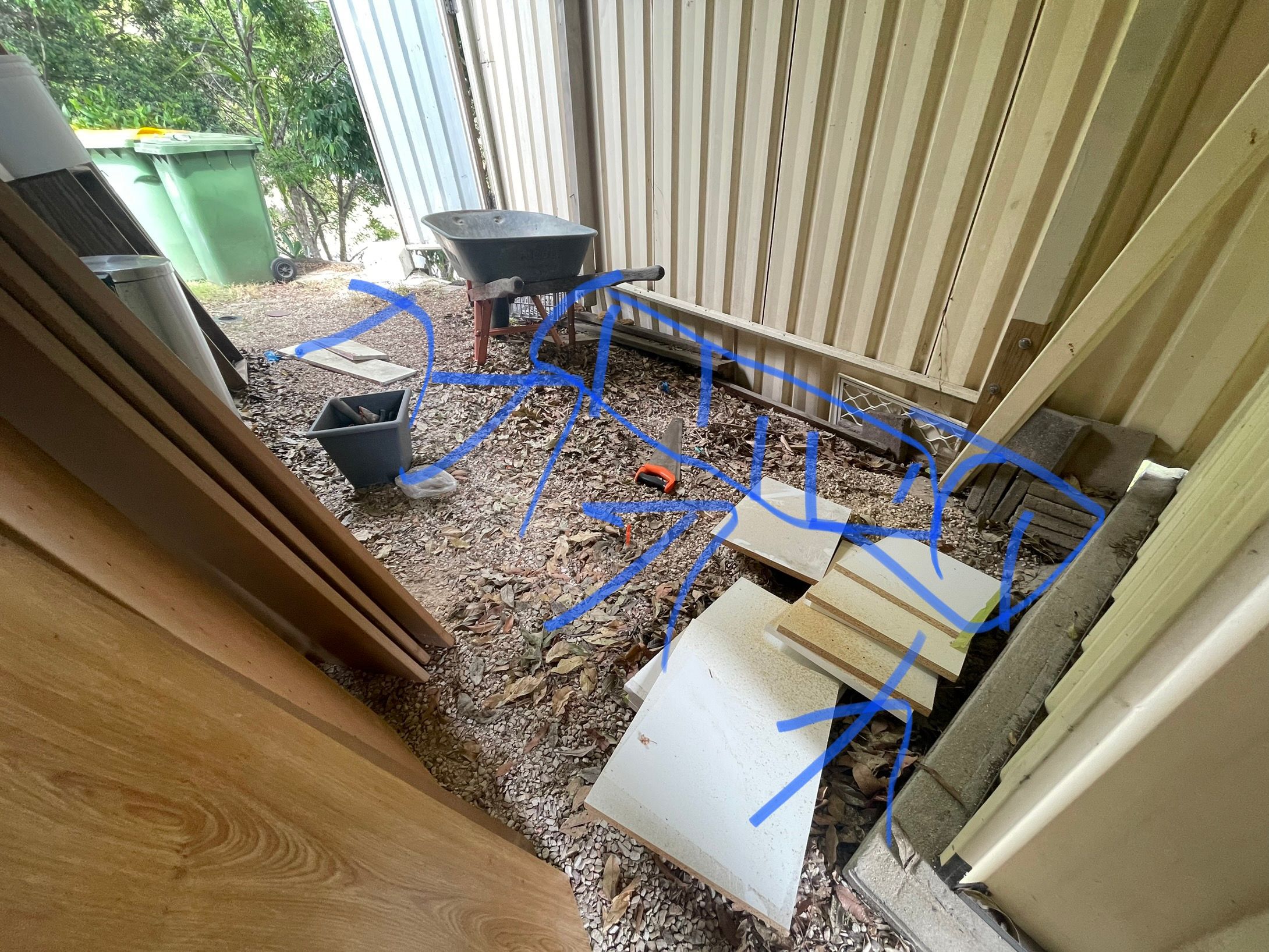 How to turn a shed into gym space? Bunnings community