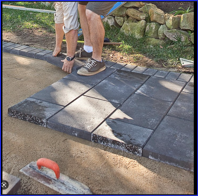 How to lay paving? Bunnings community