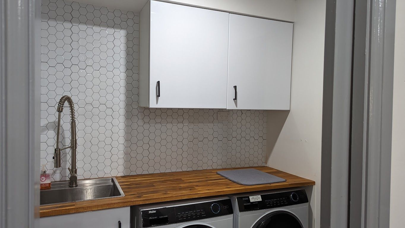 Laundry makeover with Kaboodle Bunnings community