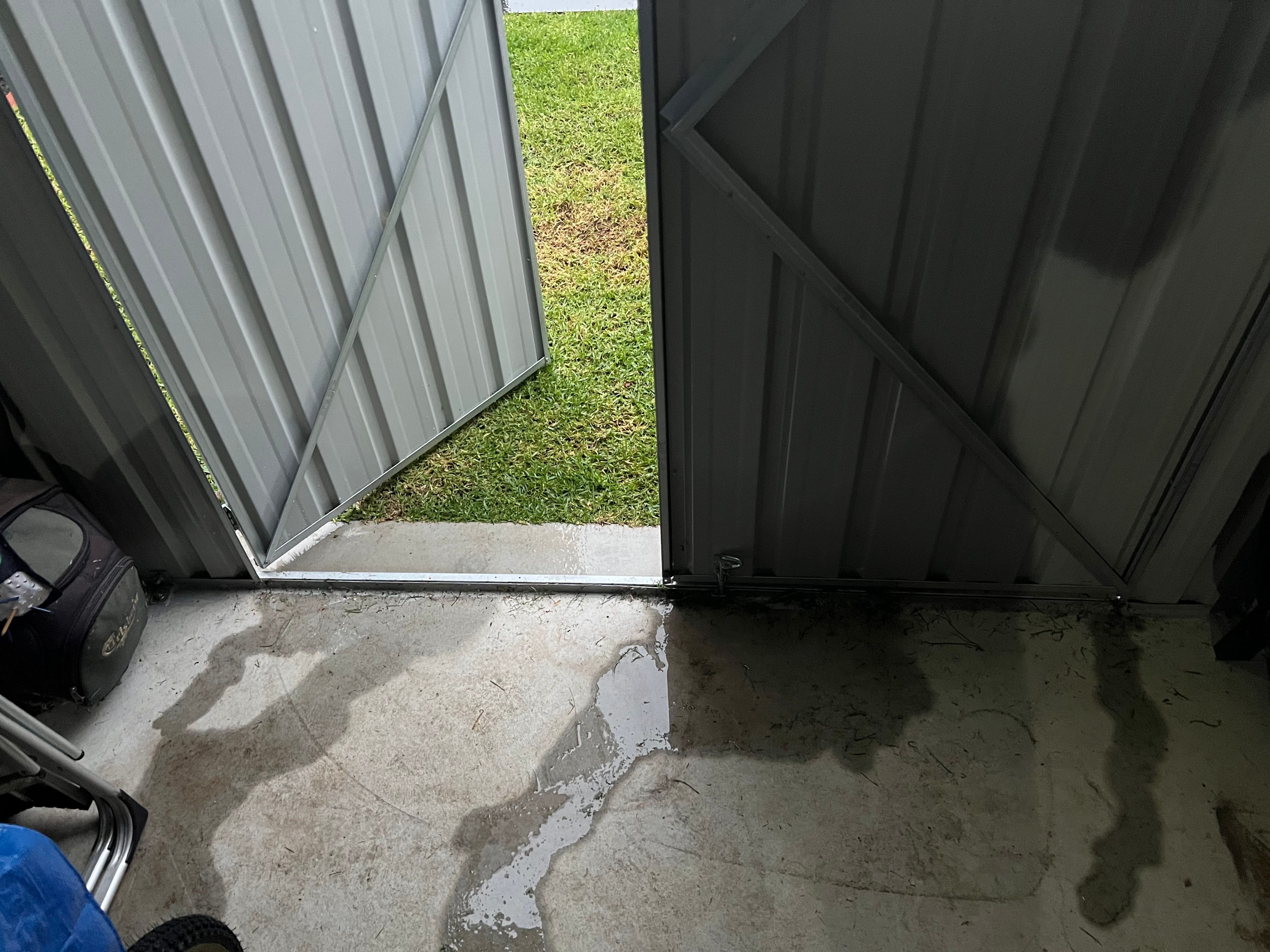 How to waterseal edges of an Absco gard... Bunnings community