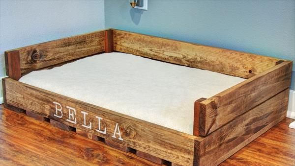 Pallet Dog Bed
