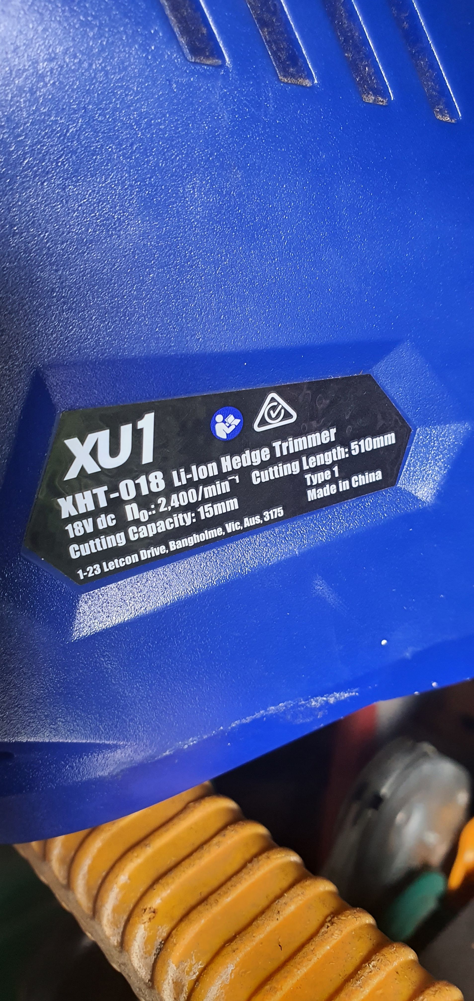 xu1 battery compatibility Bunnings community